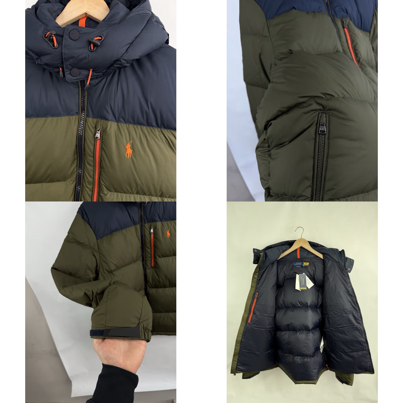 Ralph Lauren VINTAGE? NEW Polo Ralph Lauren Hooded Down Puffer El Cap Jacket L Green Mens Jacket Size US L / EU 52-54 / 3 - 8 Thumbnail