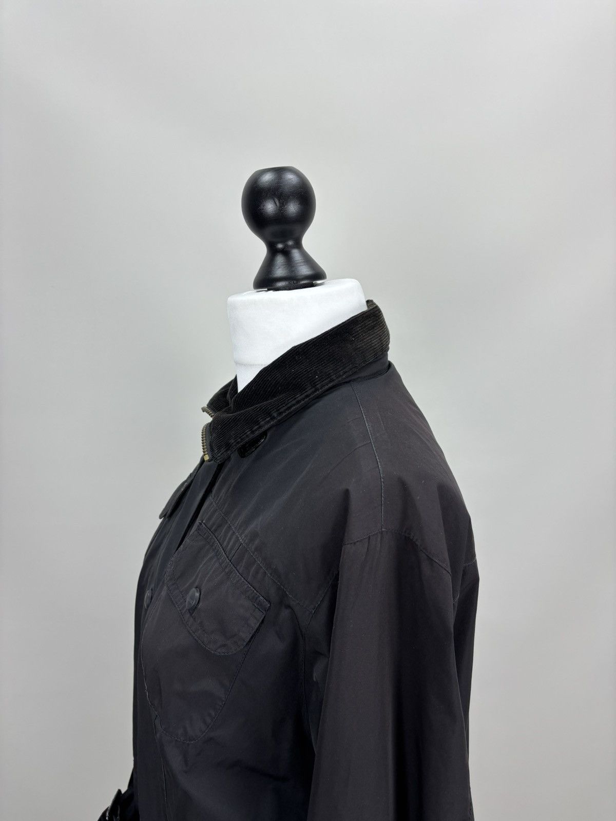 Barbour Womens jacket Barbour Featherweight Size 12 Color Black Size XL / US 12-14 / IT 48-50 - 11 Thumbnail
