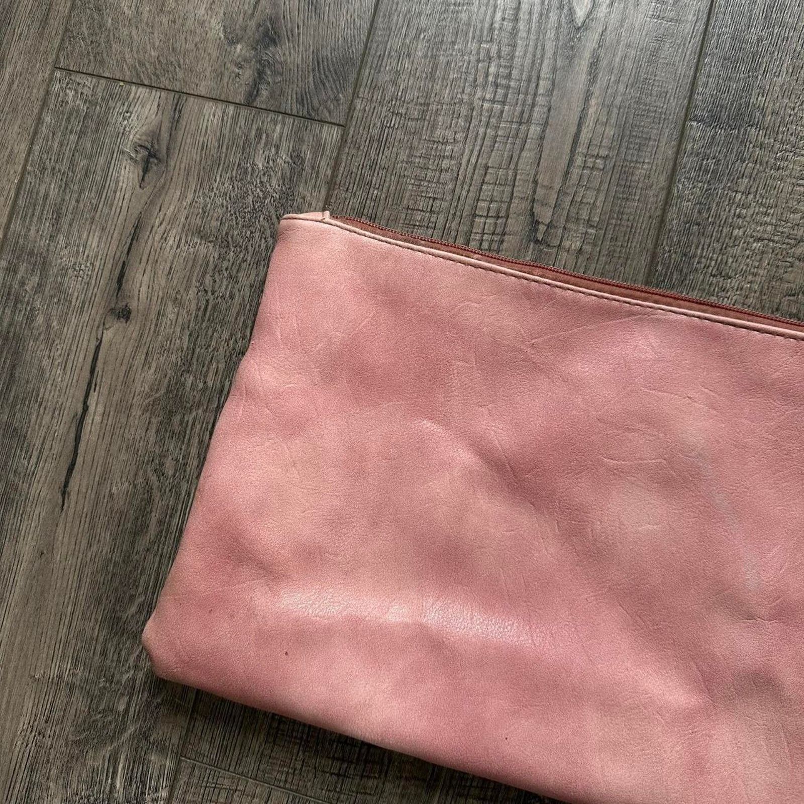 Vintage Y2K Pink Clutch Toiletry Makeup Envelope Handbag Pouch Size ONE SIZE - 2 Thumbnail
