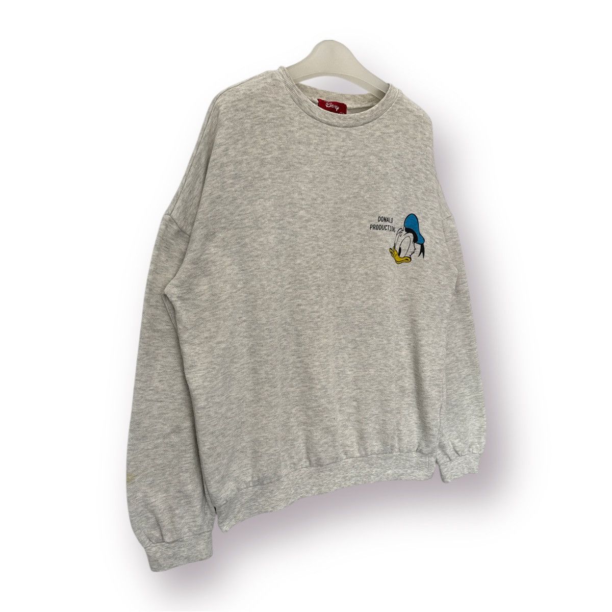 Anime × Disney × Vintage 🔥 Vintage Disney Donald Duck Roundneck Sweatshirt - LL Size US L / EU 52-54 / 3 - 3 Thumbnail