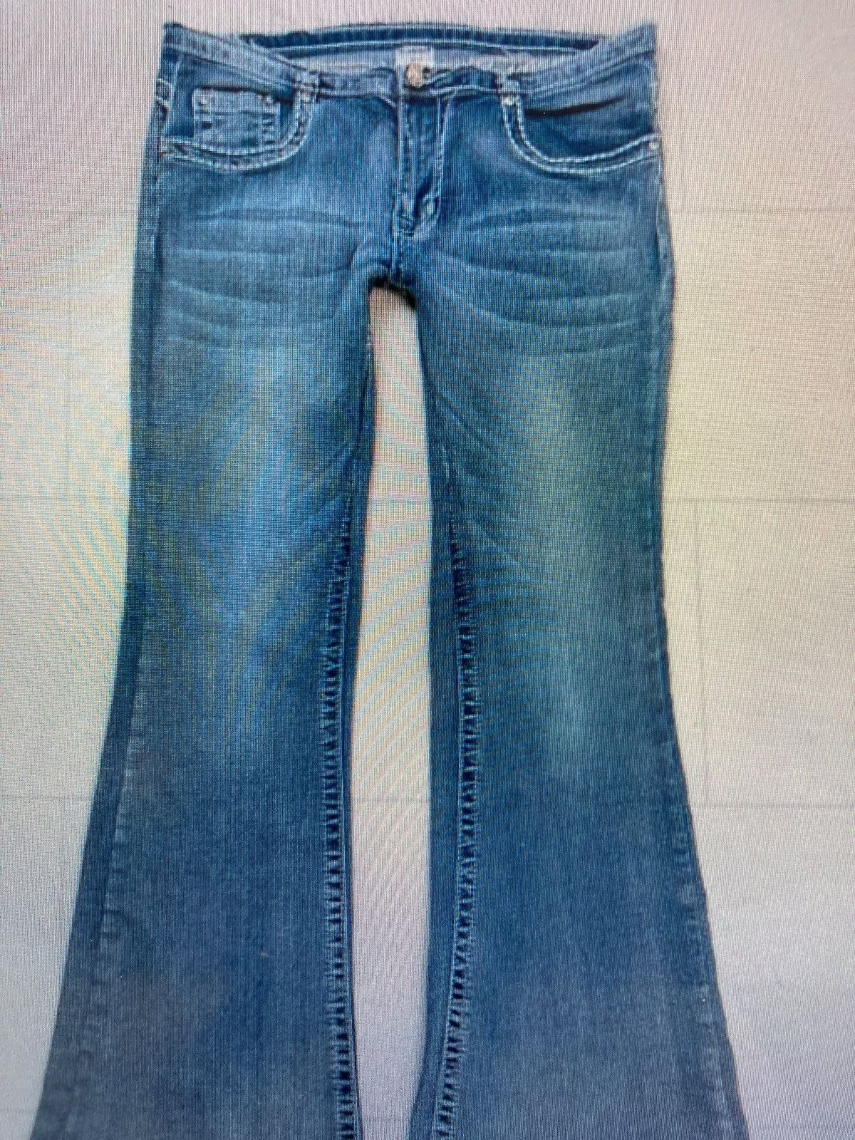 Rhude × Zara Zara X Rhuigi Limited Edition Flared Jeans (Hemmed 