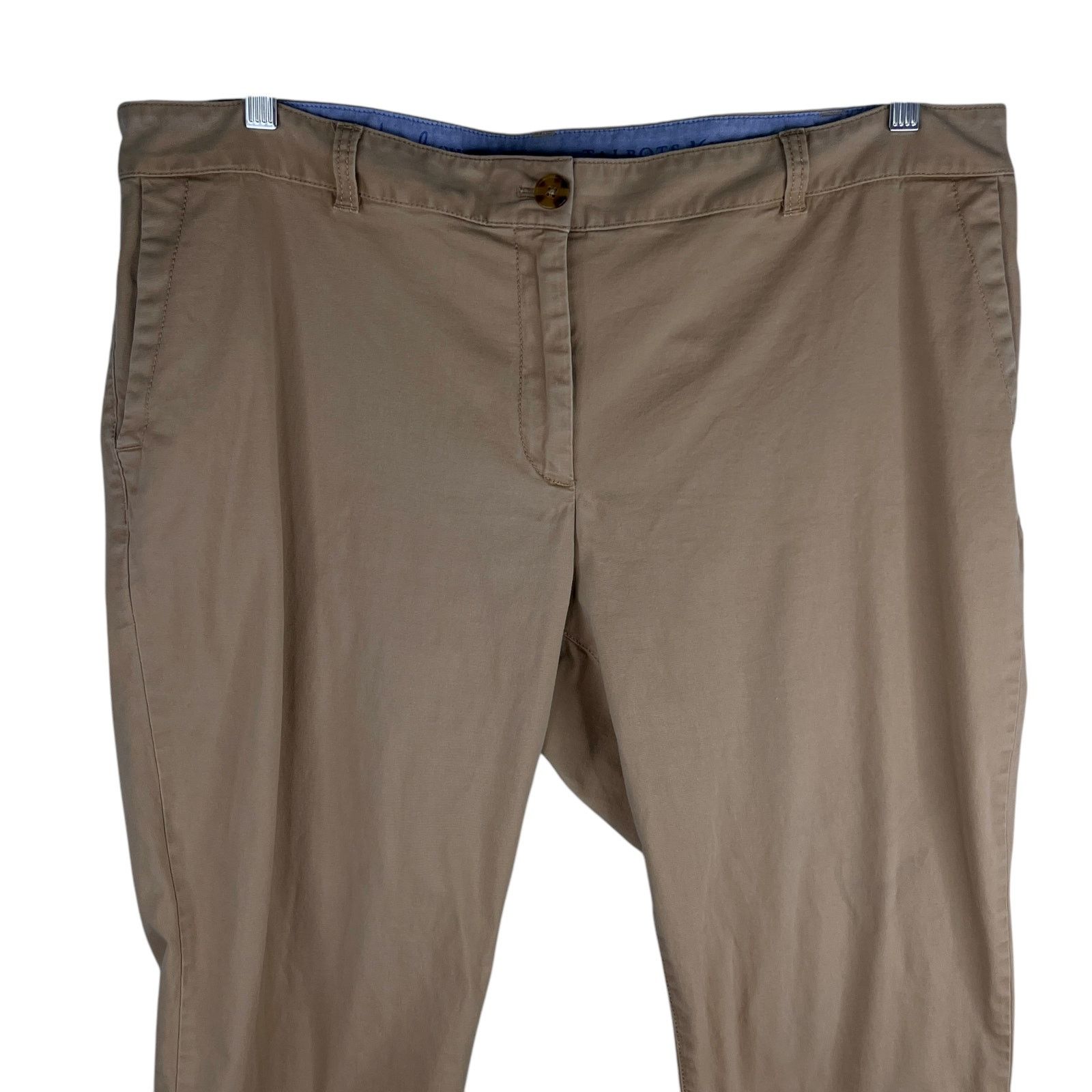 Other Talbots Womens Capri Pants Khaki Beige 16W Size 38" / US 16 / IT 52 - 8 Thumbnail