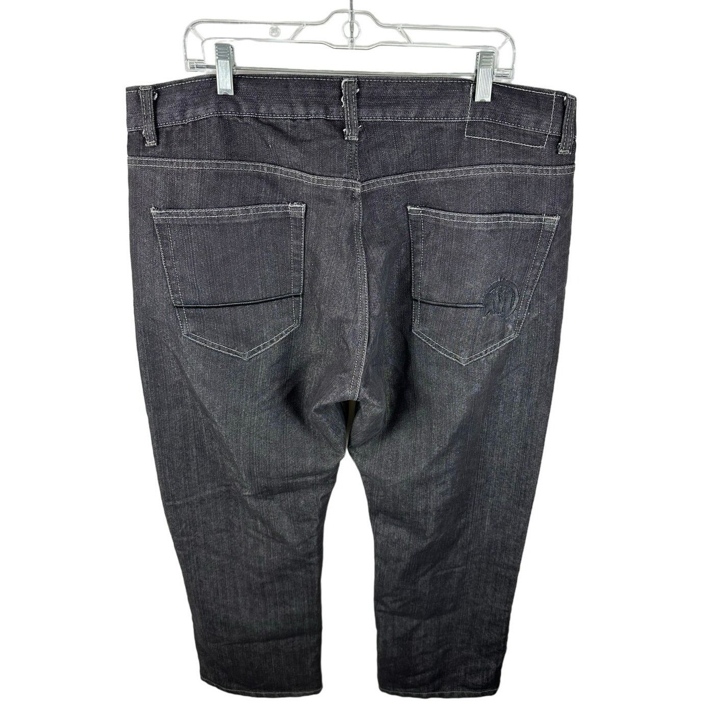 Mecca Y2K Mecca Baggy Straight Leg Jeans Black 40x30 Skater Size US 40 / EU 56 - 2 Thumbnail
