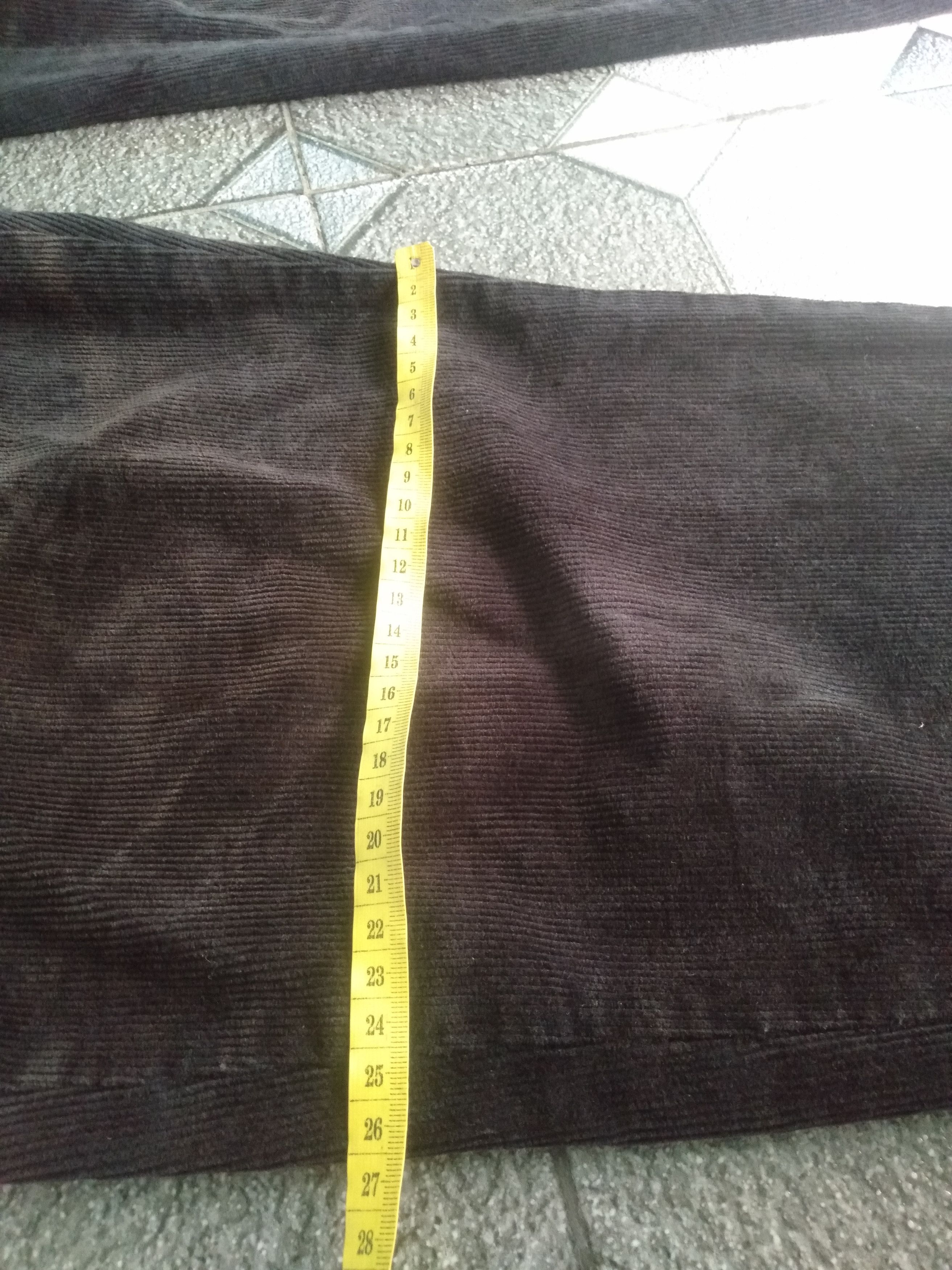 Issey Miyake Musinsa Standard Faded Black Corduroy Jeans Size US 34 / EU 50 - 5 Thumbnail