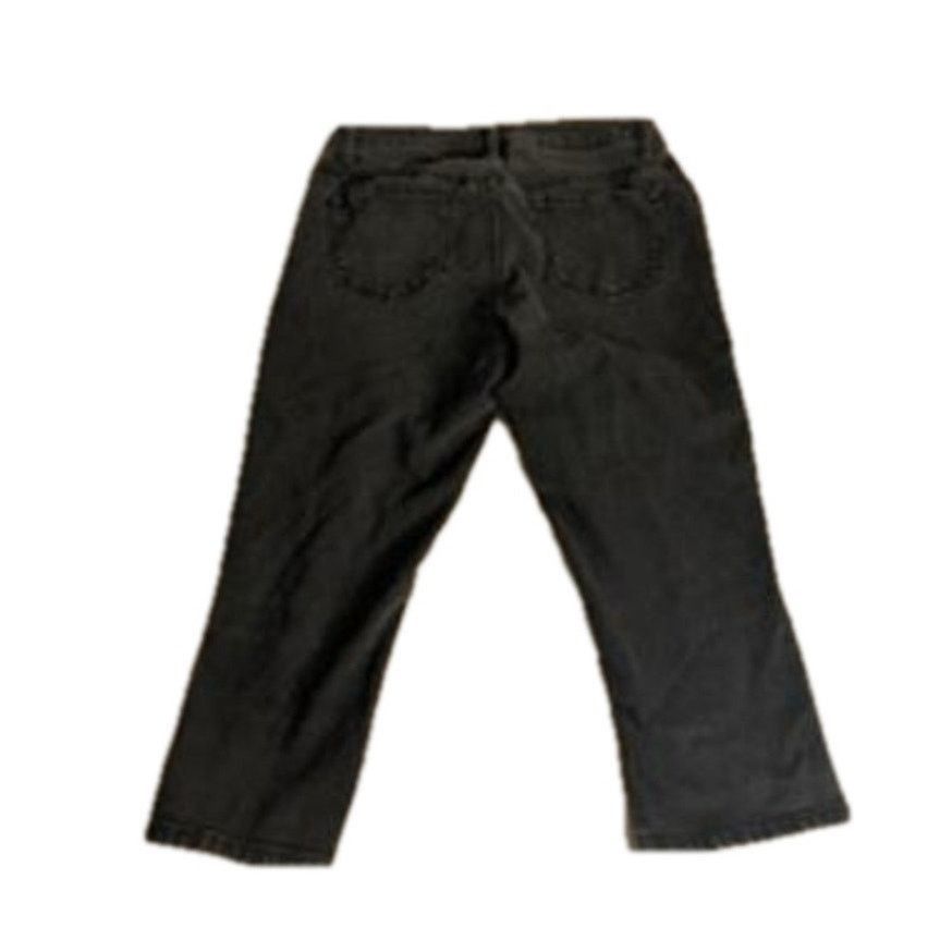 Other Y2K Black Stretch Denim Capri Pants KS Denim Women’s Size 6 Size 28" / US 6 / IT 42 - 6 Thumbnail