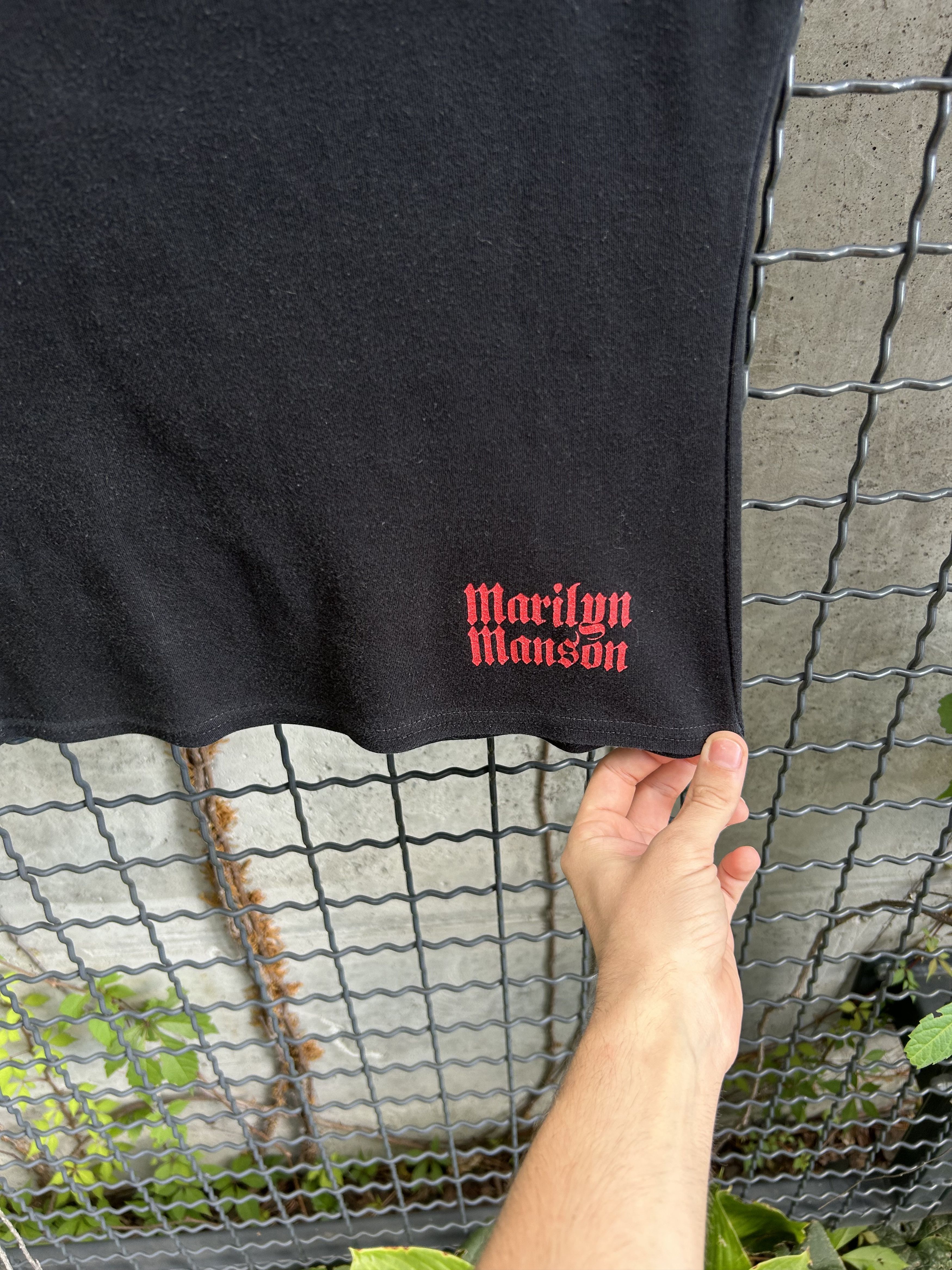 Band Tees Vintage 2000s Marilyn Manson Rock Band Tank Top Shirt Size ONE SIZE - 5 Thumbnail