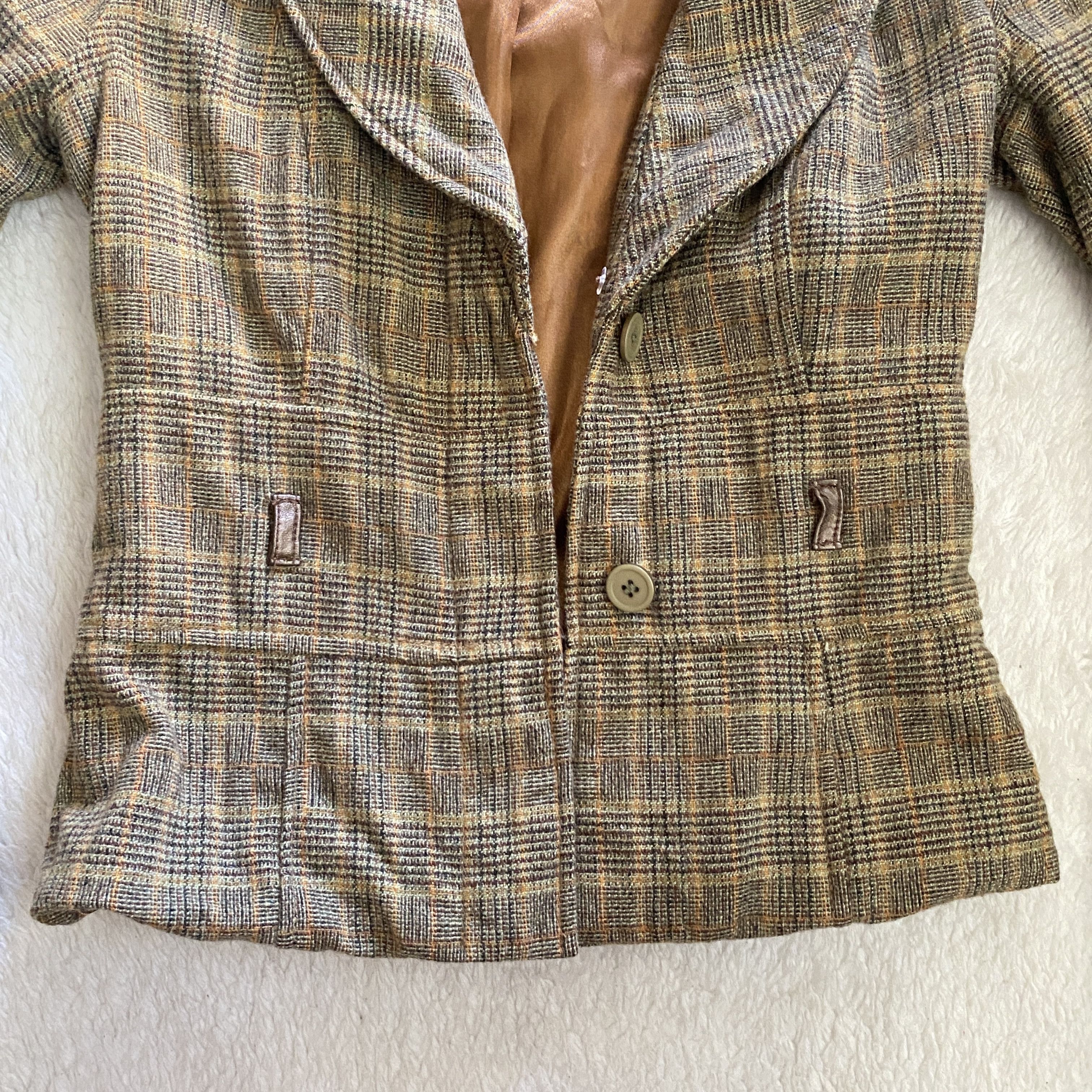 Other Arden B. Vintage Glen Check Blazer – Excellent Condition Size XS / US 0-2 / IT 36-38 - 15 Thumbnail