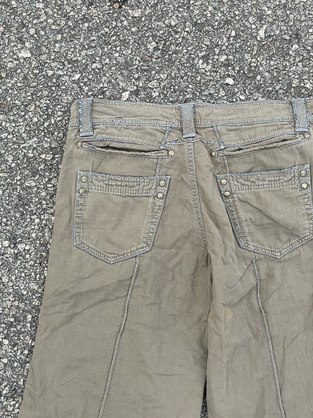 Le Grande Bleu (L.G.B.) Masculo - Y2K Style Flared Jean Size 30" / US 8 / IT 44 - 7 Thumbnail