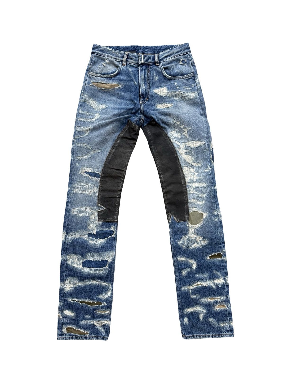 Givenchy Givenchy Boro Distressed Moleskin Denim Size US 30 / EU 46 - 1 Thumbnail
