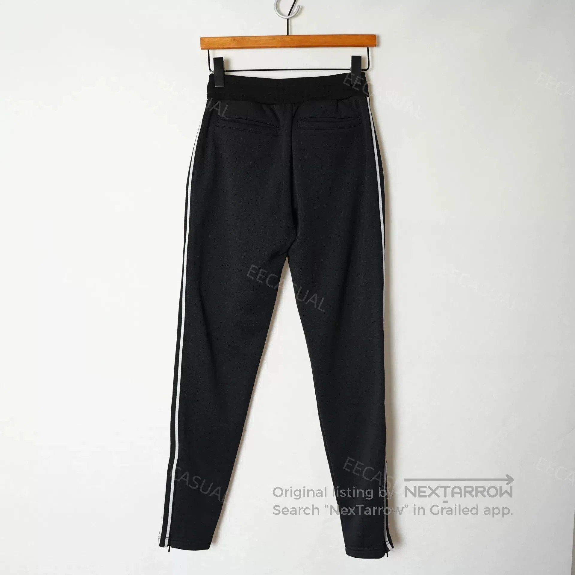 X-Girl Black Logo Jogger Pants with Zippers. Size 25" / US 0 / IT 36 - 2 Thumbnail