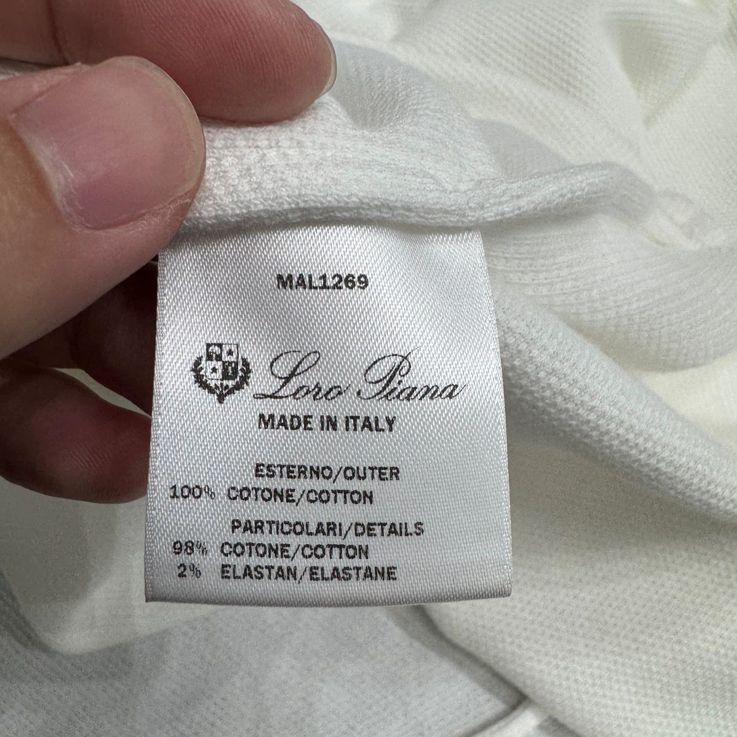 Loro Piana Loro Piana Polo Long Sleeve Shirt M 98 New Size US M / EU 48-50 / 2 - 3 Thumbnail