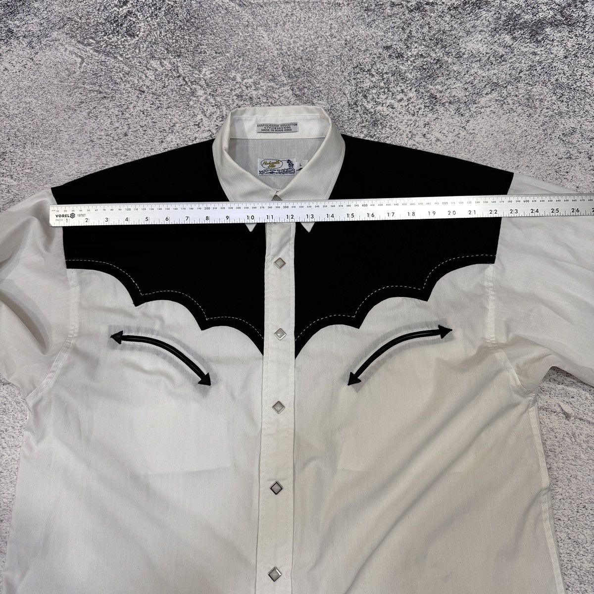 Panhandle Slim Vintage Panhandle Slim Western Shirt Pearl Snaps Yoke Smile Size US L / EU 52-54 / 3 - 13 Thumbnail