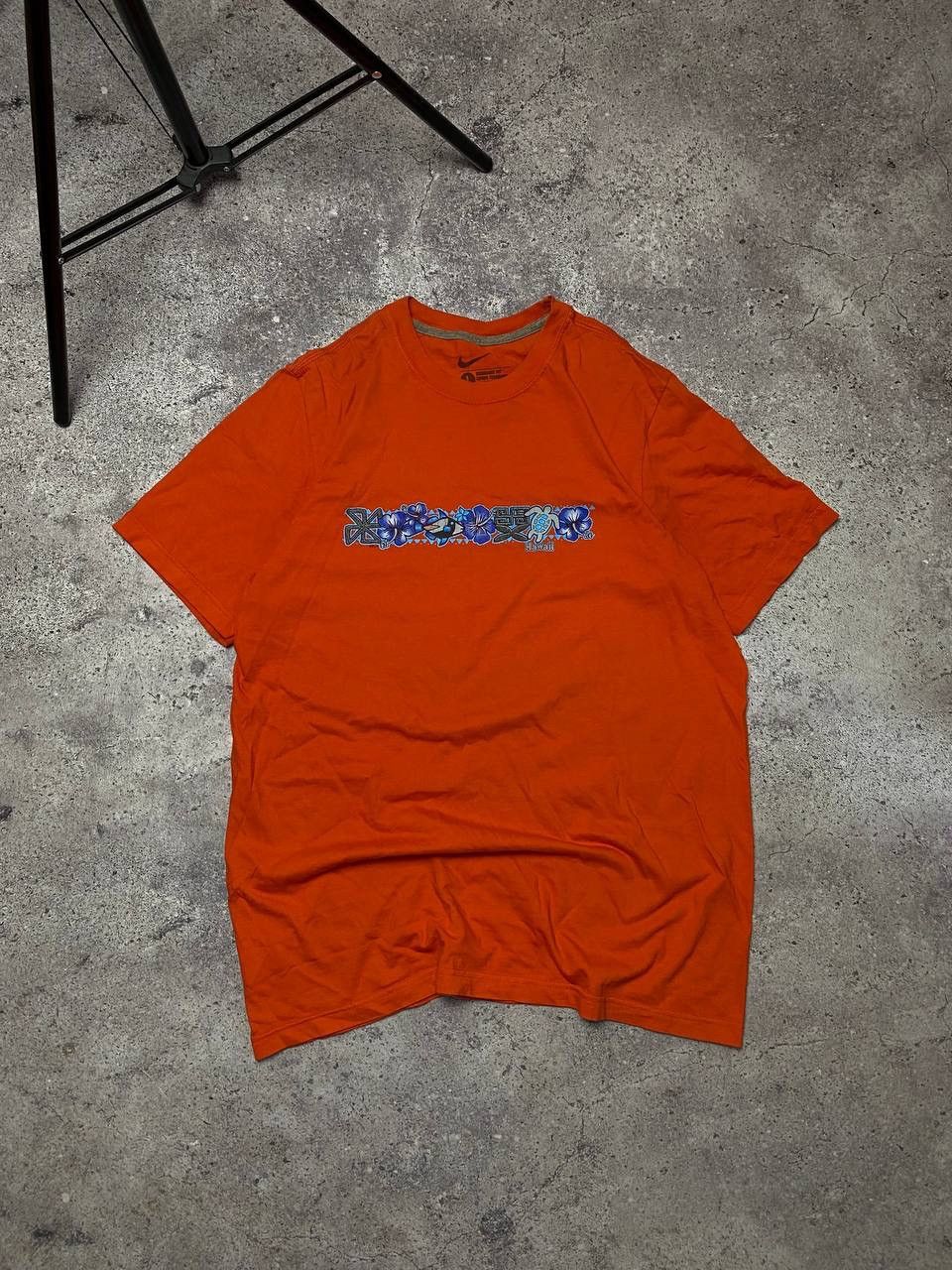 Nike × Vintage RARE NIKE HAWAII T-SHIRT VINTAGE TEE CENTER LOGO 00’s Size US L / EU 52-54 / 3 - 1 Thumbnail