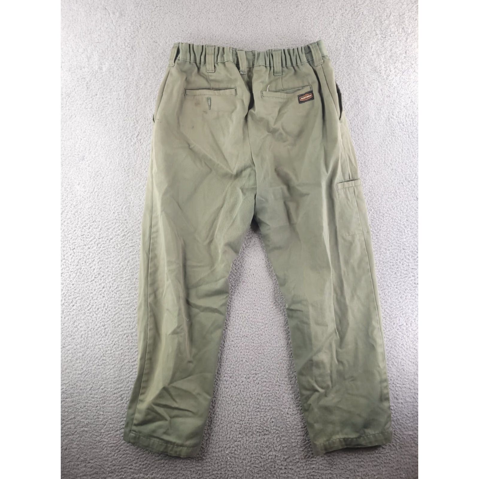Vintage Jesse James Pants Mens 32x27 Green Workwear Distressed Chino Adult Regular Waist 32 Inseam 27 Mens Size US 32 / EU 48 - 6 Thumbnail