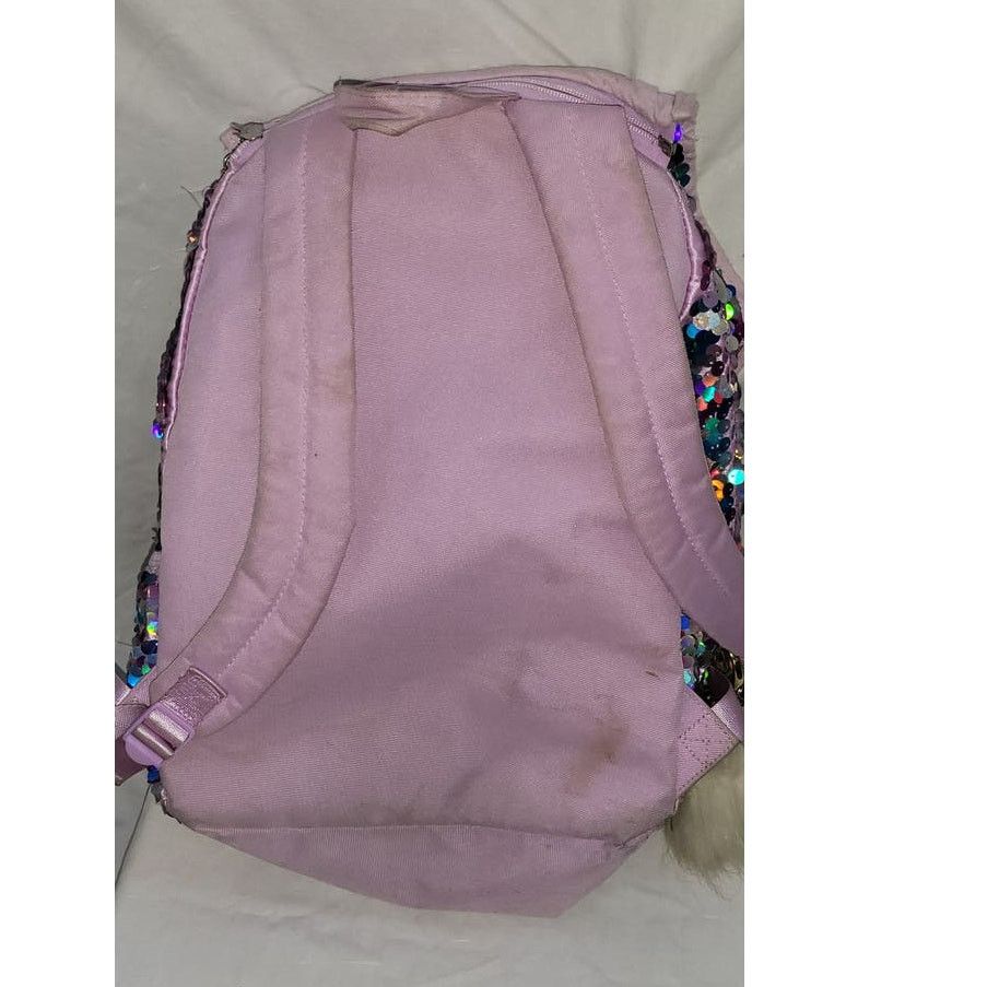 Other Justice Unicorn Flip Sequin Backpack Hood Initial “A” Bag Size ONE SIZE - 5 Thumbnail