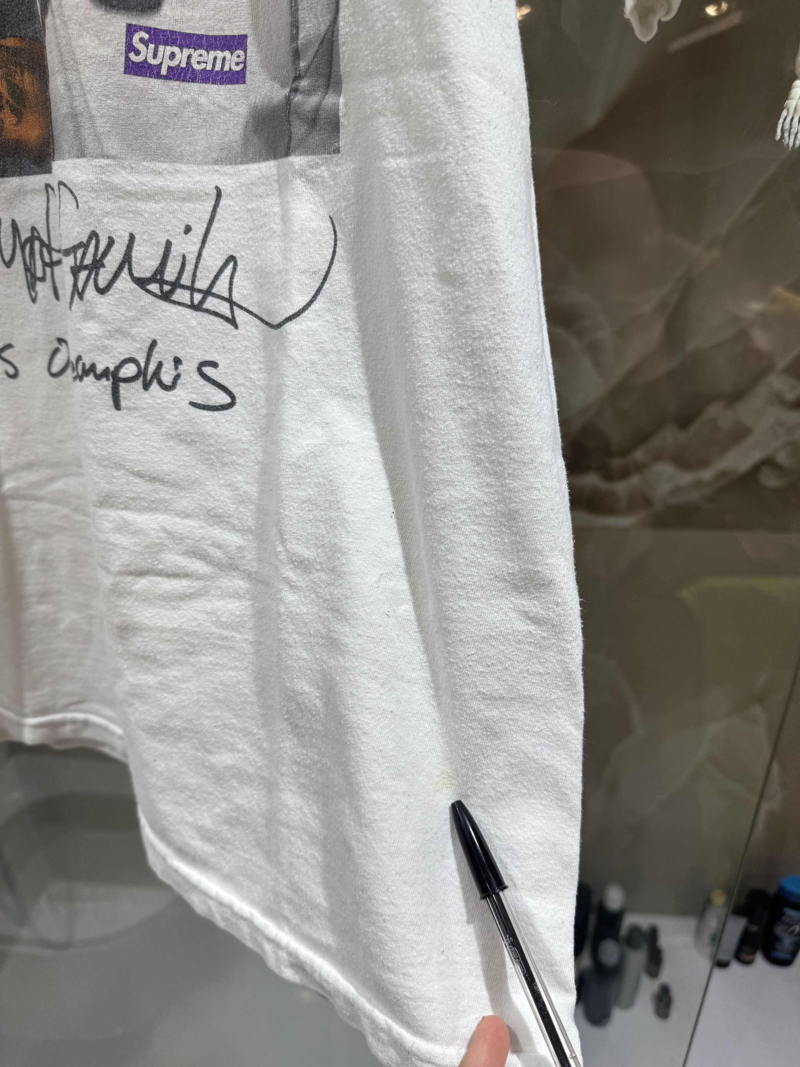 Supreme Supreme Three 6 Mafia Photo Tee White Size Medium FW12 Size US M / EU 48-50 / 2 - 3 Thumbnail