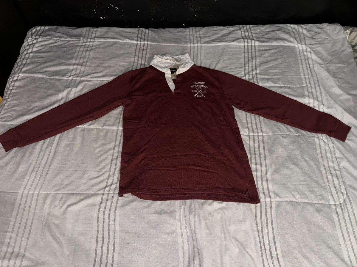 Diamond Supply Co. Diamond Support Polo Long Sleeve Size US S / EU 44-46 / 1 - 2 Thumbnail