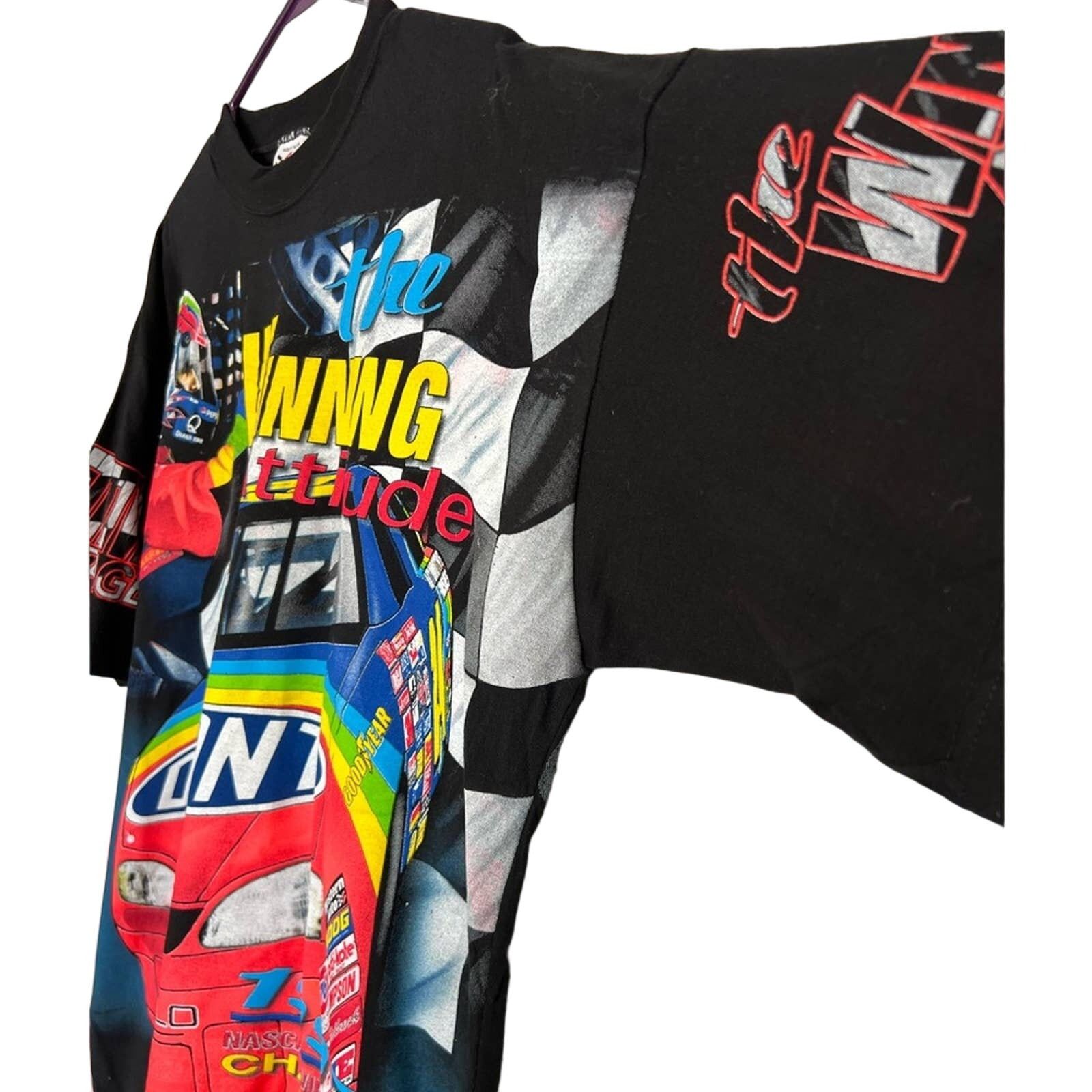 Chase Authentics DEADSTOCK Vintage Chase 1997 Jeff Gordon ALL OVER PRINT AOP Size US XL / EU 56 / 4 - 4 Thumbnail