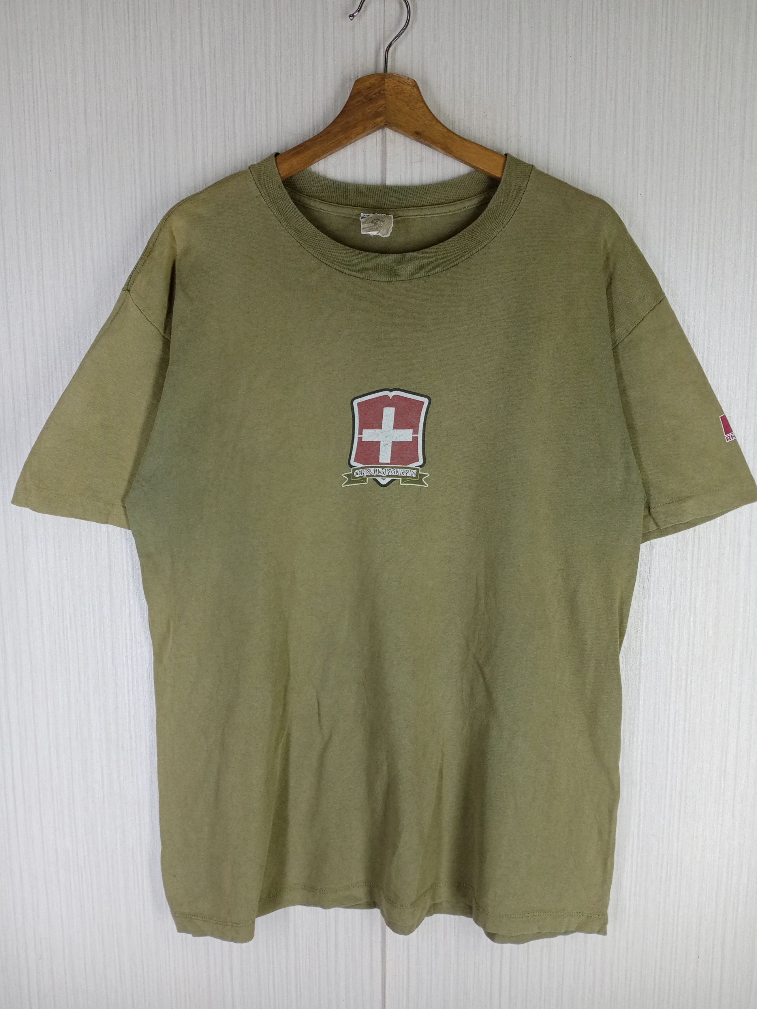 Shorty's Skateboards Rare Vintage Chany Jeanquenin Skateboards Tshirt Size US L / EU 52-54 / 3 - 1 Thumbnail