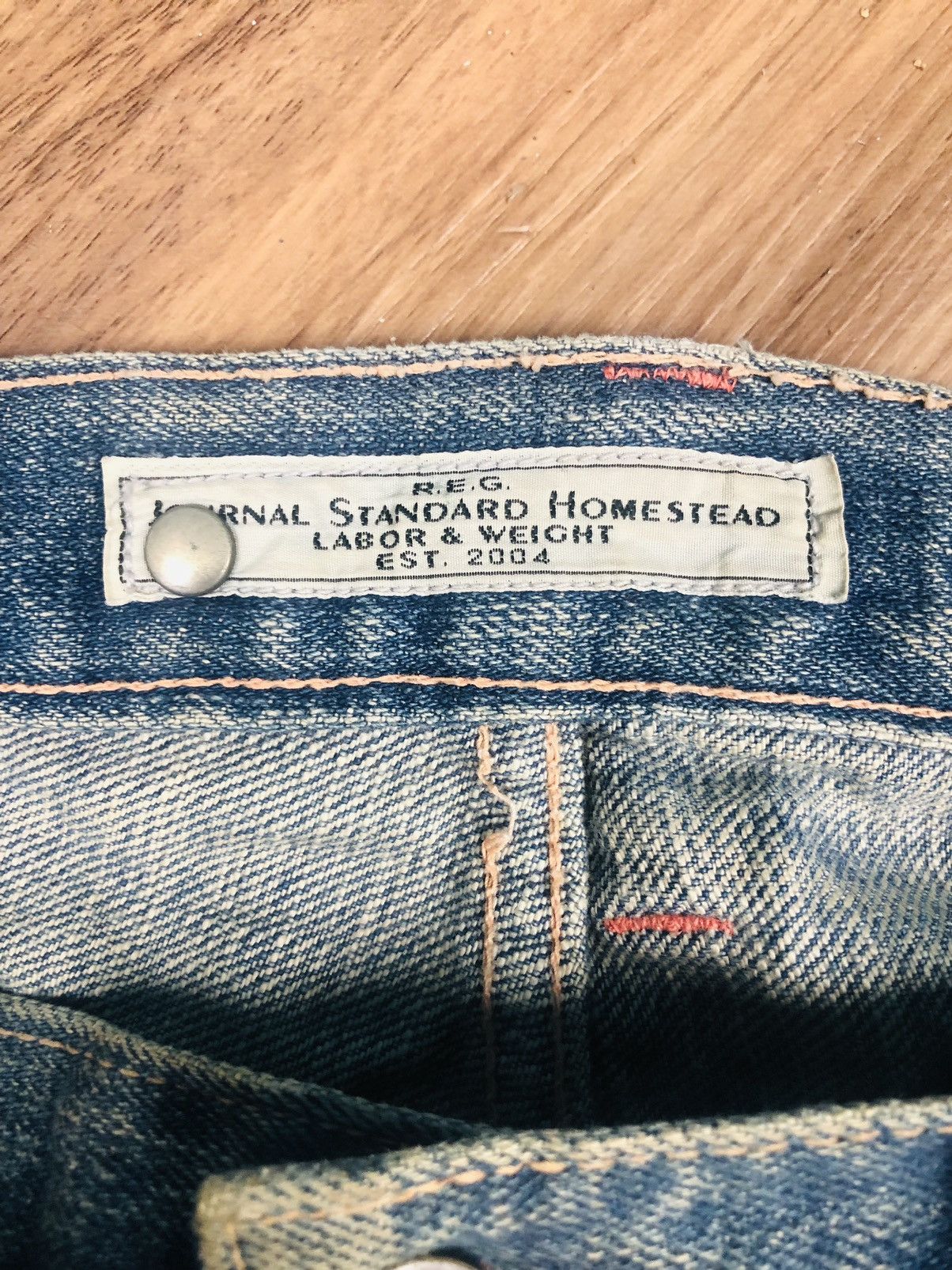 Journal Standard Jounal Standard Homestead Distress Jeans (37) Size US 29 - 9 Thumbnail