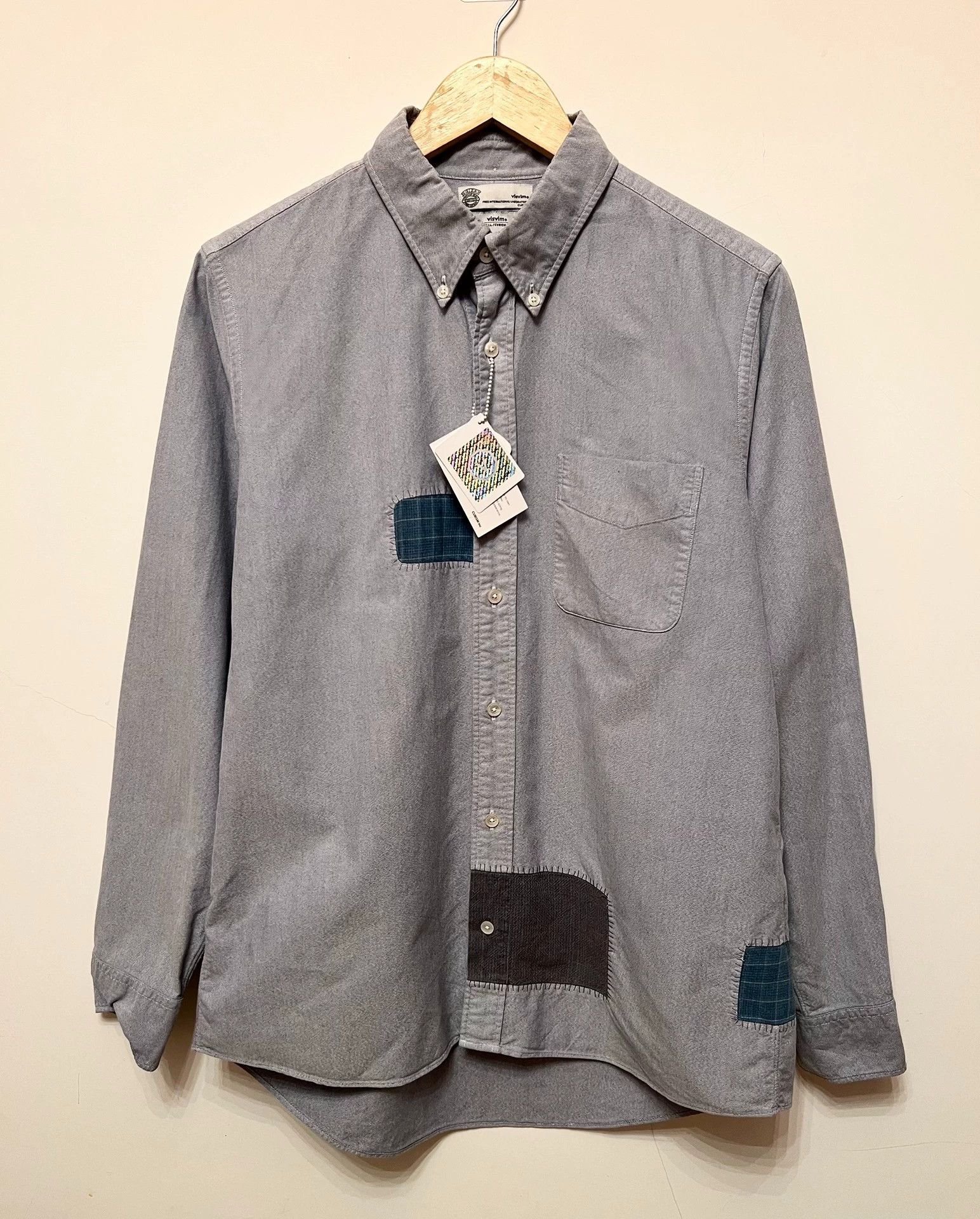 Visvim visvim antique hand-stitched pocket shirt Size US L / EU 52-54 / 3 - 1 Thumbnail