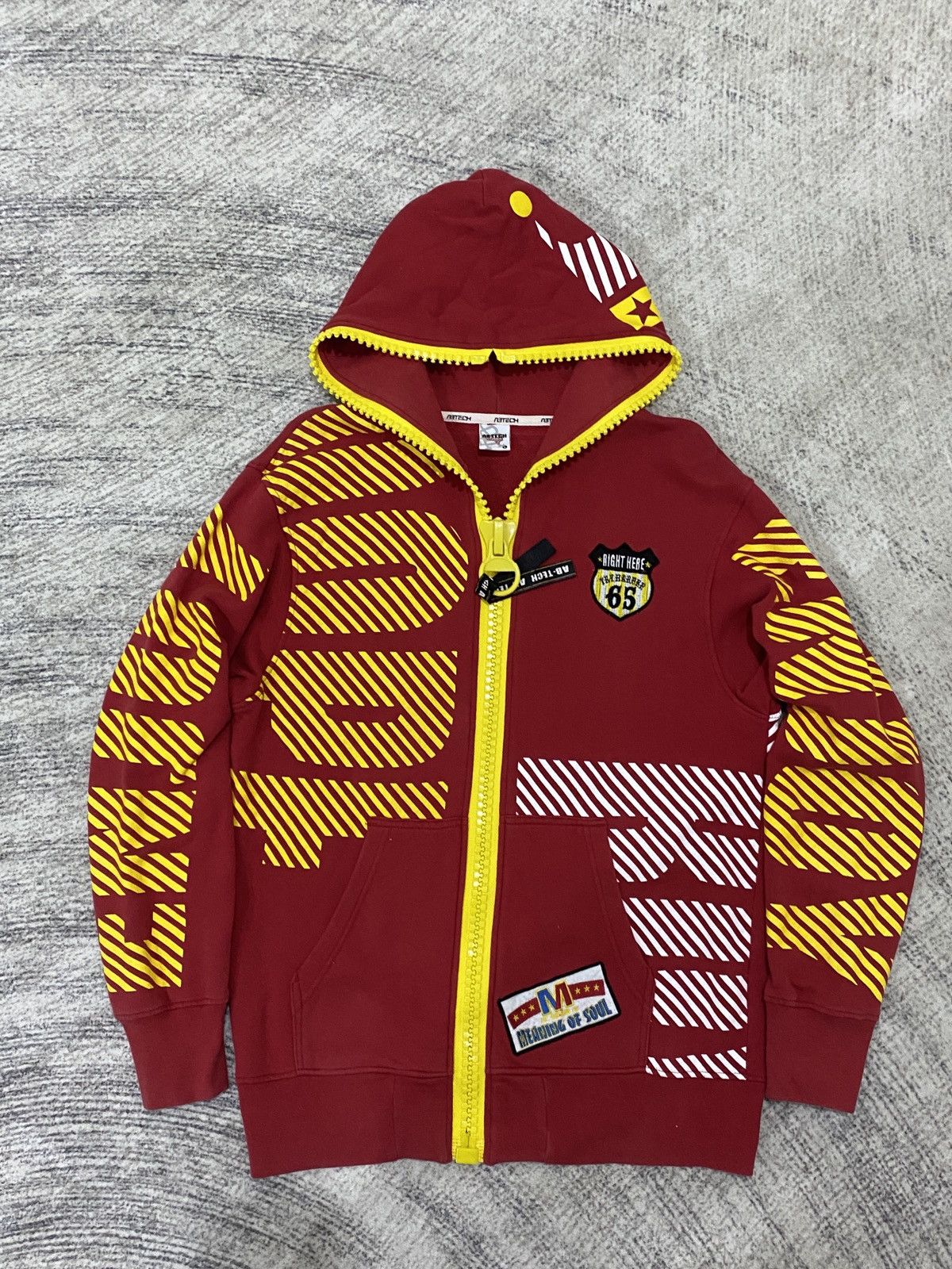 Other AB-TECH Japanese Streetwear Full Zip Hoodie Big Zipper Size US L / EU 52-54 / 3 - 6 Thumbnail