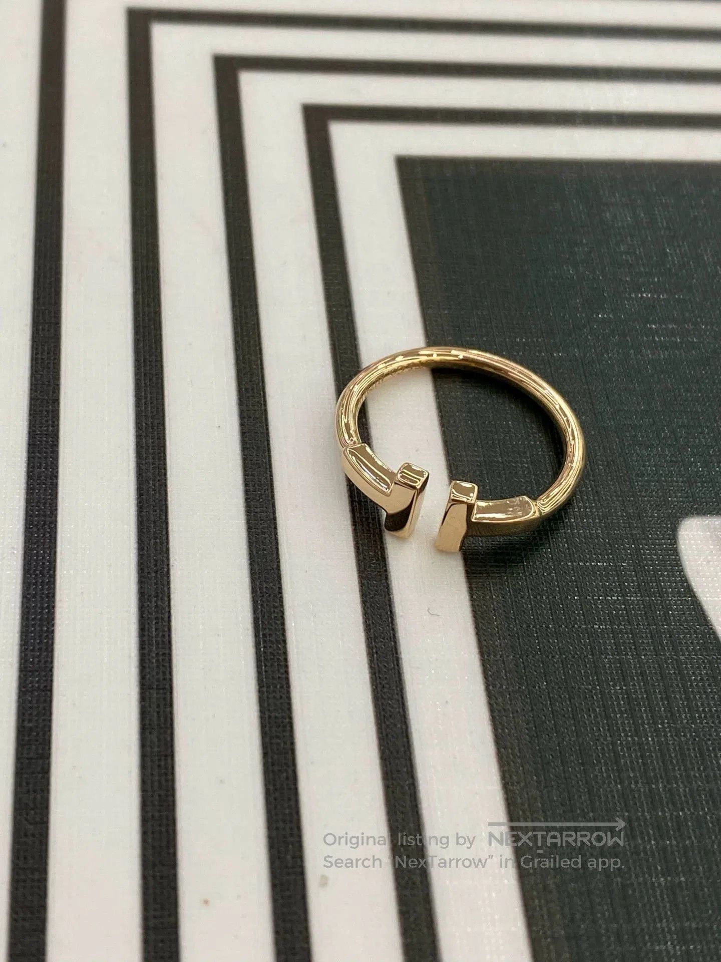Tiffany & Co. Tiffany Double T Ring. Size ONE SIZE - 4 Thumbnail