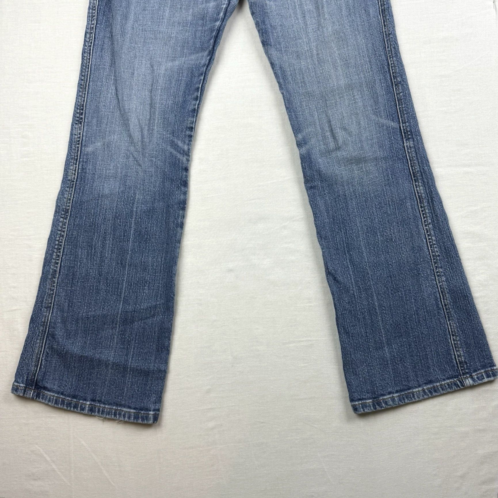 Denime VINTAGE Zana Di Jeans Womens 11 Blue Flared Hipster Grunge Punk Y2K Denim Pants Jeans Size 32" / US 10 / IT 46 - 3 Thumbnail