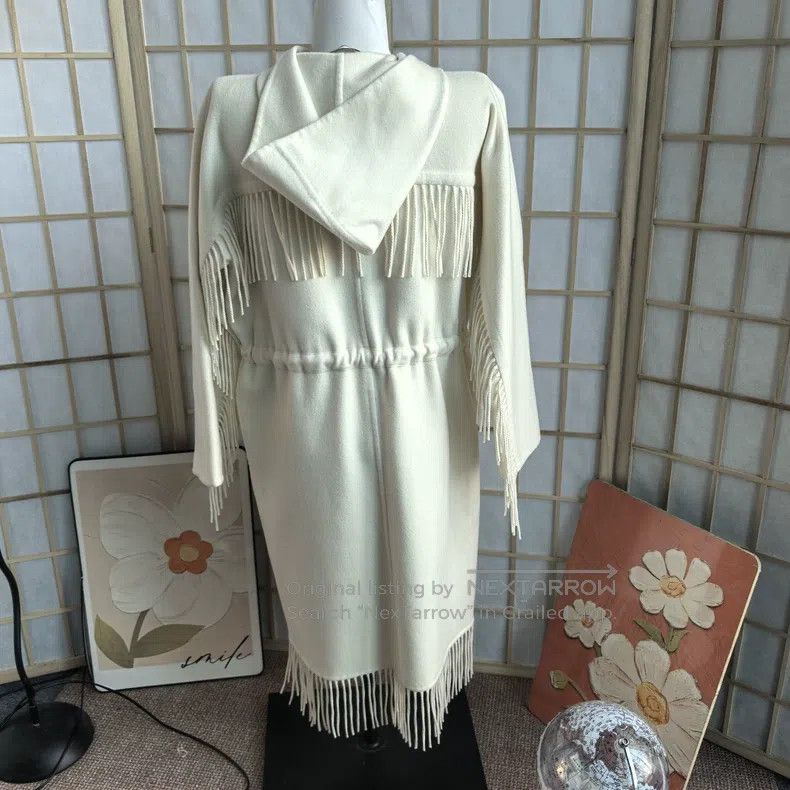Hermes Hermes White Coat Size XS / US 0-2 / IT 36-38 - 2 Thumbnail