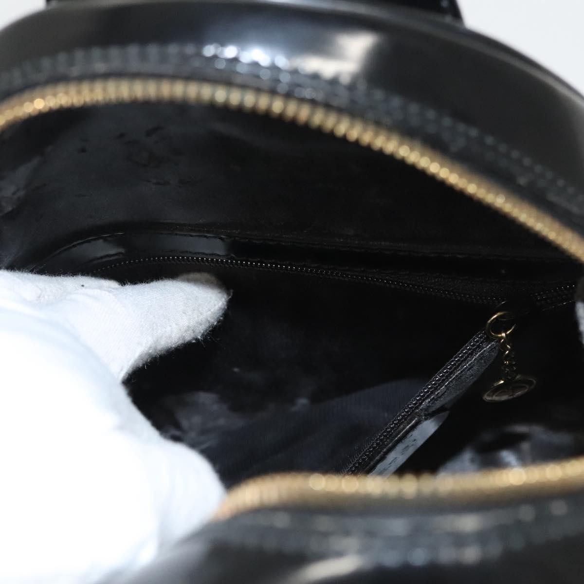 Gucci GUCCI Bamboo Shoulder Bag Enamel Black Gold 007 2113 007 Size ONE SIZE - 22 Thumbnail