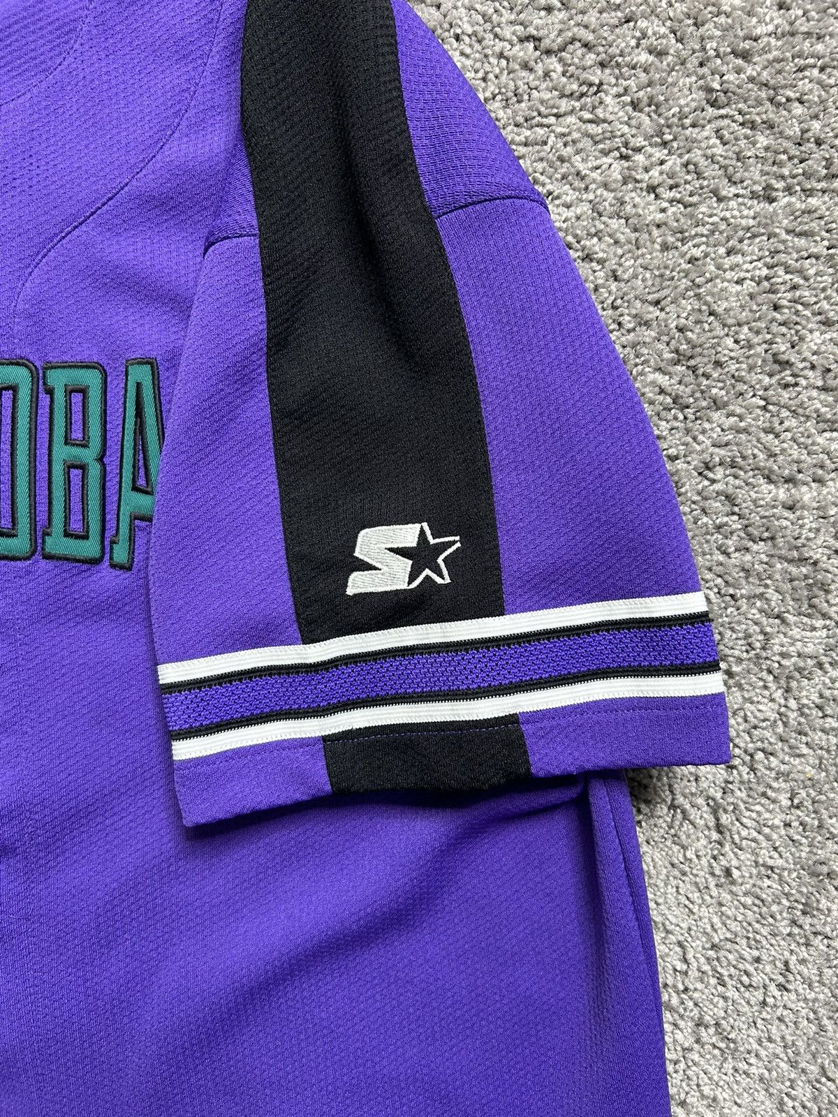MLB × Starter × Vintage Vintage 80s MLB Starter Diamondbacks Baseball Jersey Size US XL / EU 56 / 4 - 6 Thumbnail