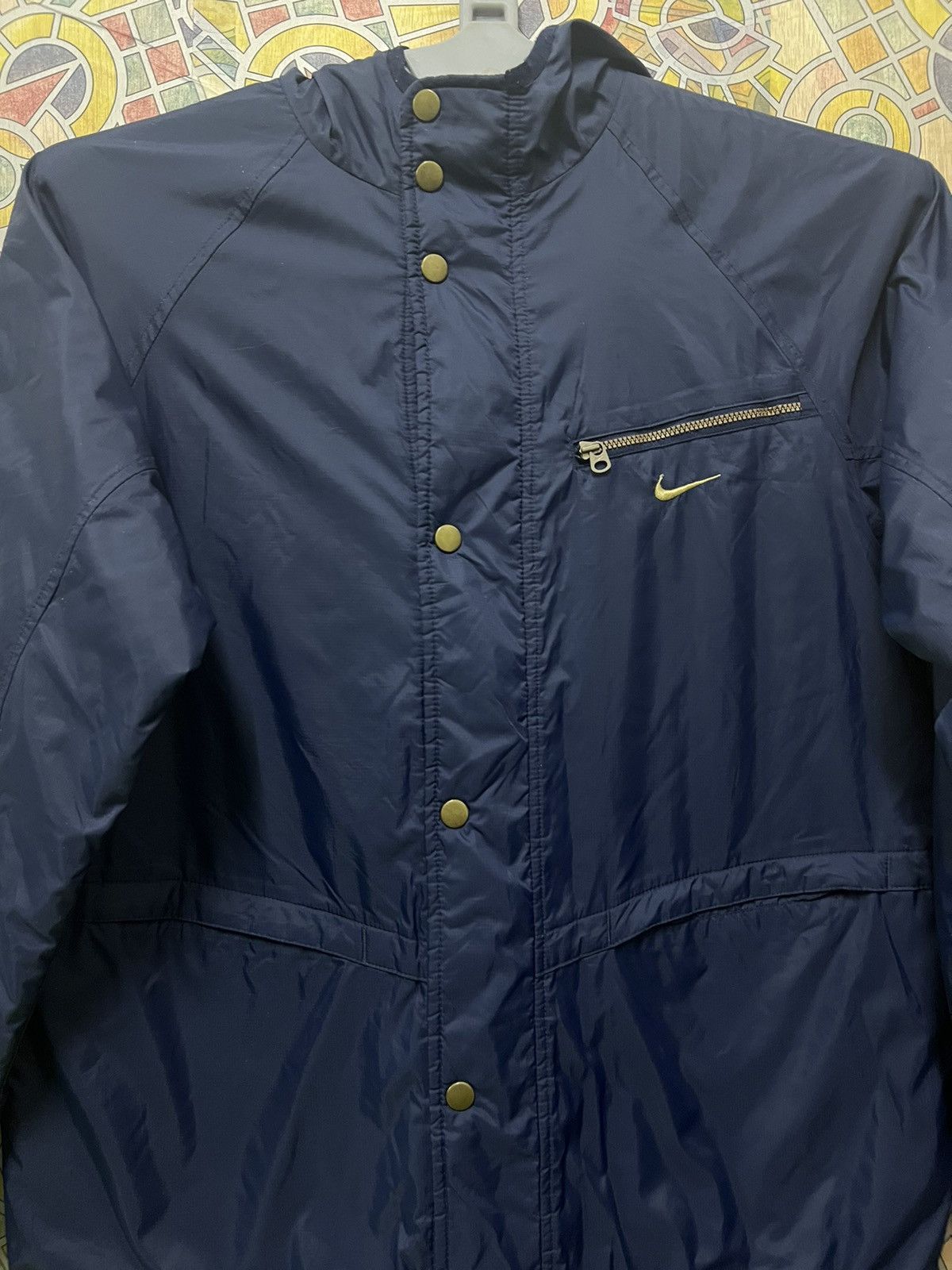 Japanese Brand × Nike × Vintage NIKE Kids Blouson Jacket with Hood Size US L / EU 52-54 / 3 - 15 Thumbnail