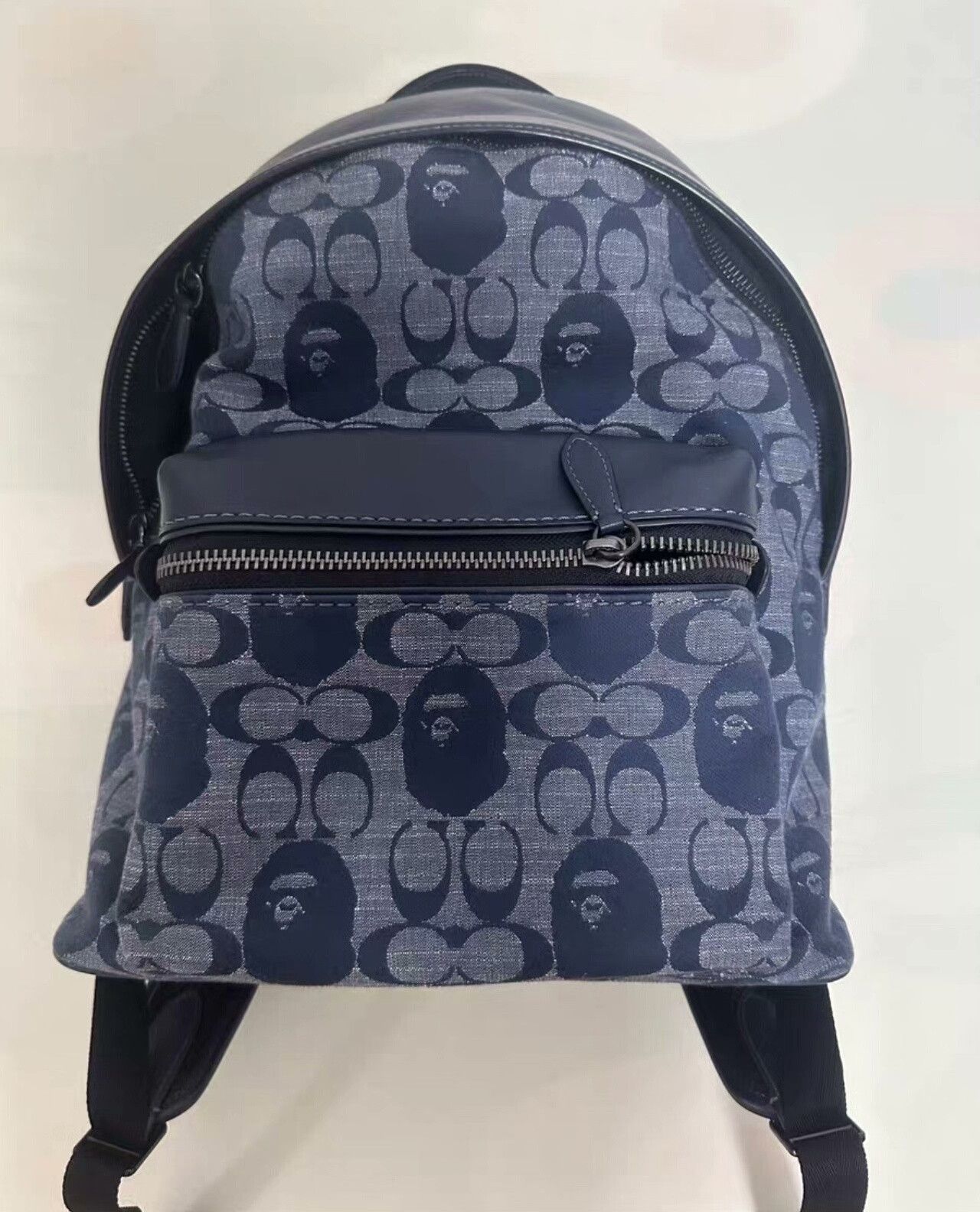 Bape Bape Collab Blue Backpack 30 Women Size ONE SIZE - 1 Thumbnail