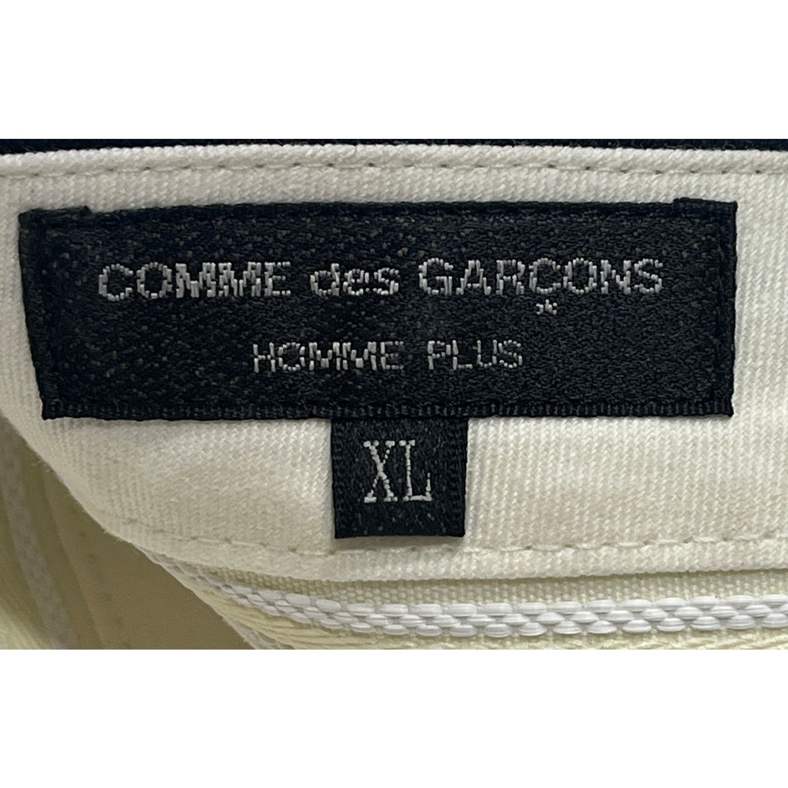 9-30 COMME DES GARCONS Men's Trousers Pin Stripe Black XL