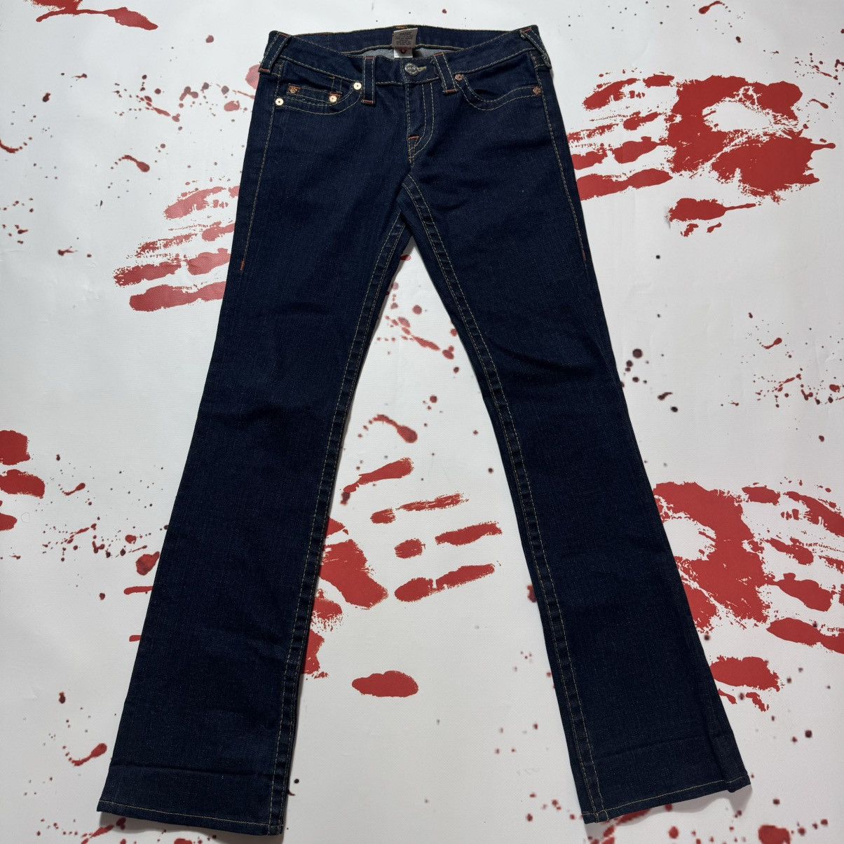 True Religion vintage 90s true religion flared jeans Size 28" / US 6 / IT 42 - 4 Thumbnail