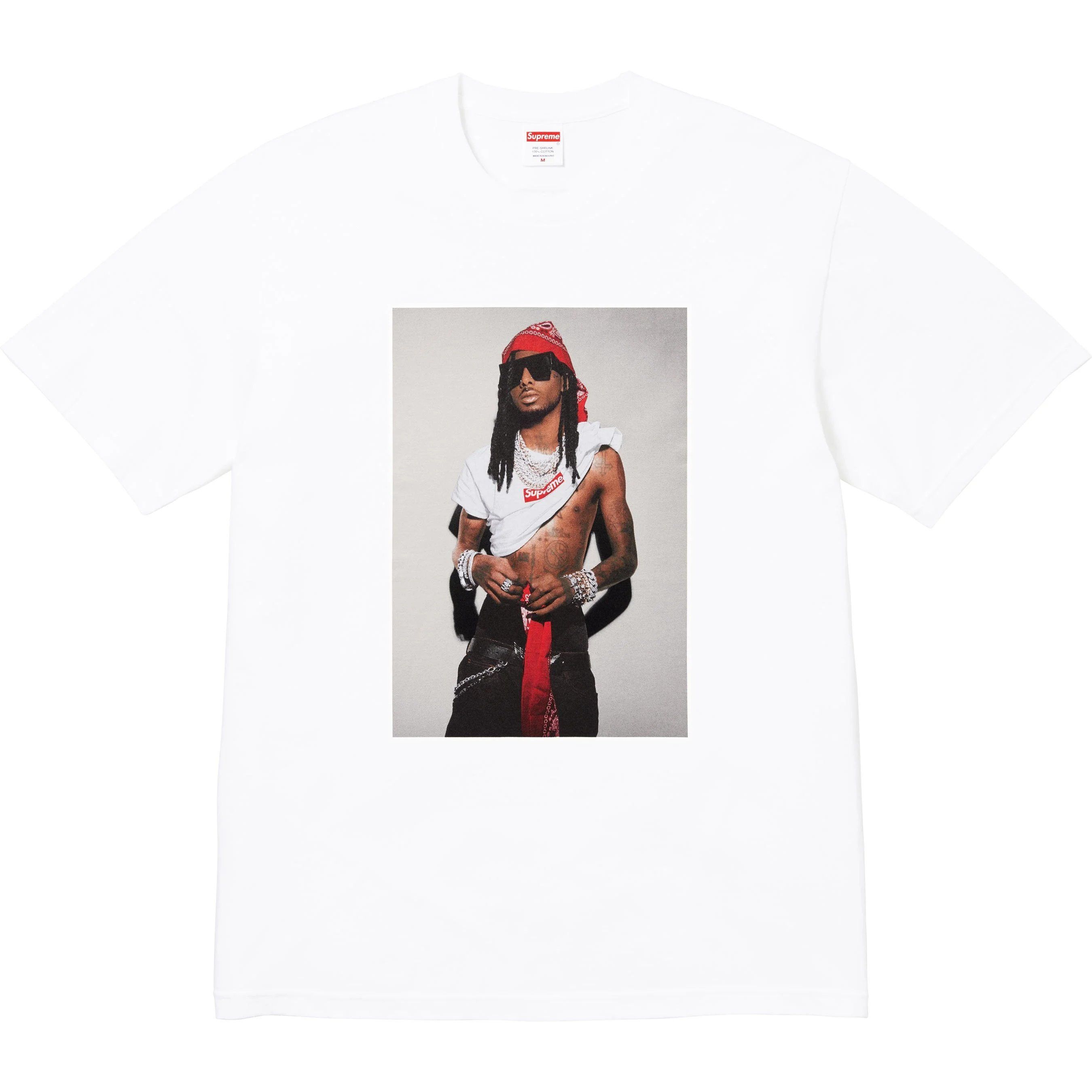Supreme Supreme Playboi Carti Tee - White Size US XXL / EU 58 / 5 - 1 Preview