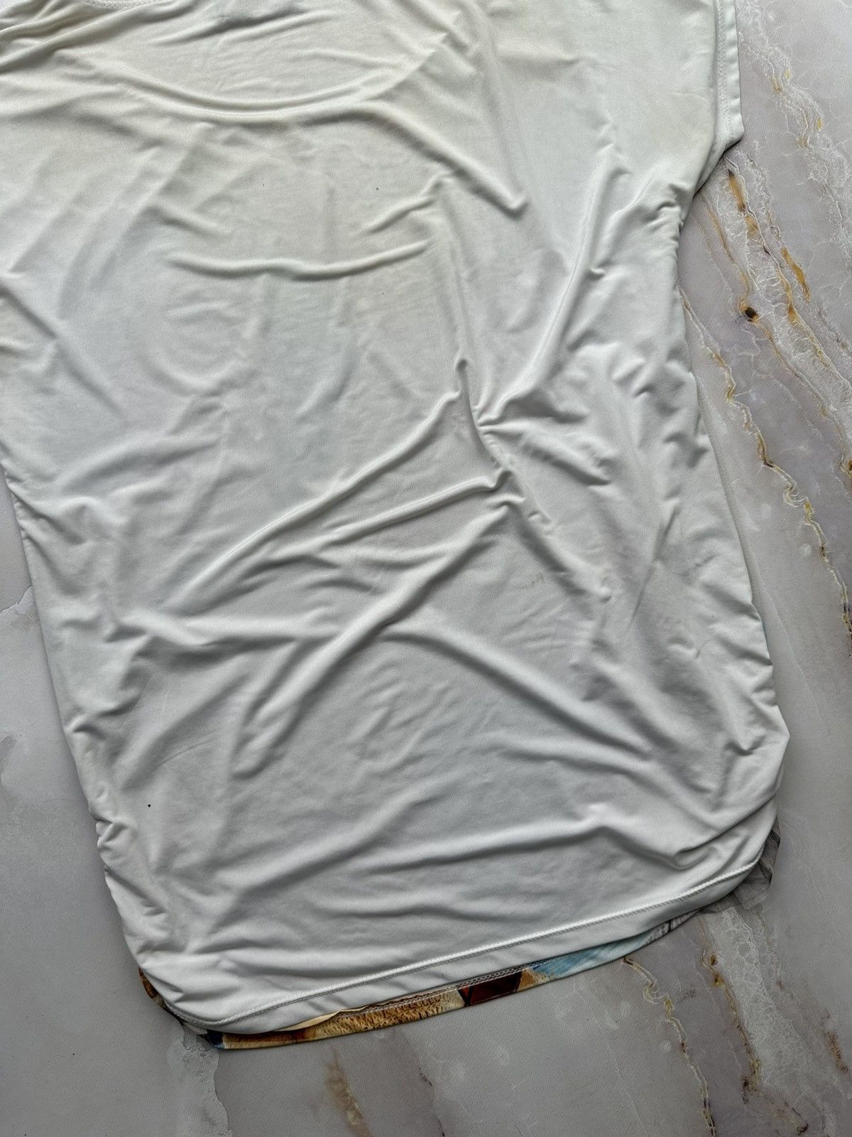 Japanese Brand Vintage Printed T-Shirt With Mesh Insert Size S / US 4 / IT 40 - 12 Thumbnail
