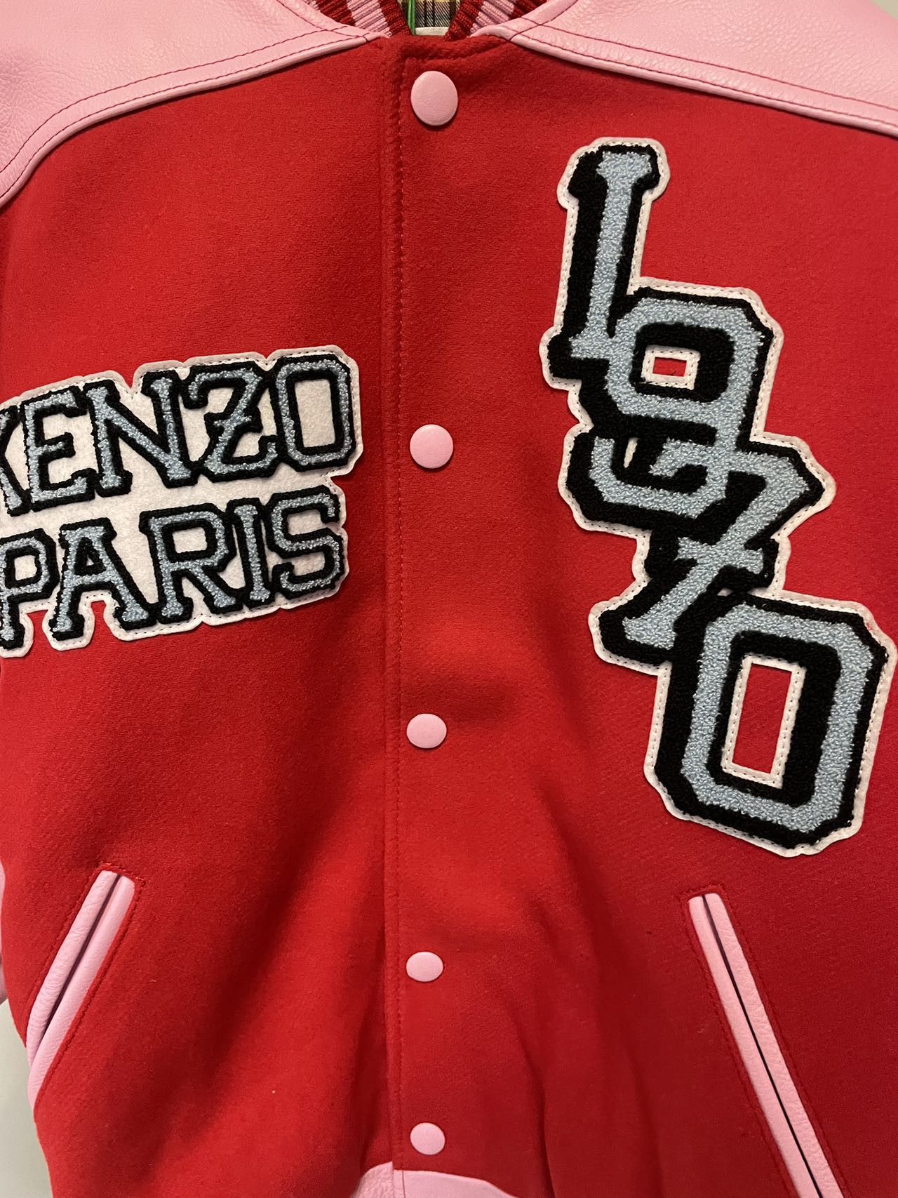 Kenzo Kenzo Wool and Leather 'Tiger Varsity' Jacket | Grailed Kenzo Kenzo Wool and Leather 'Tiger Varsity' Jacket | Grailed