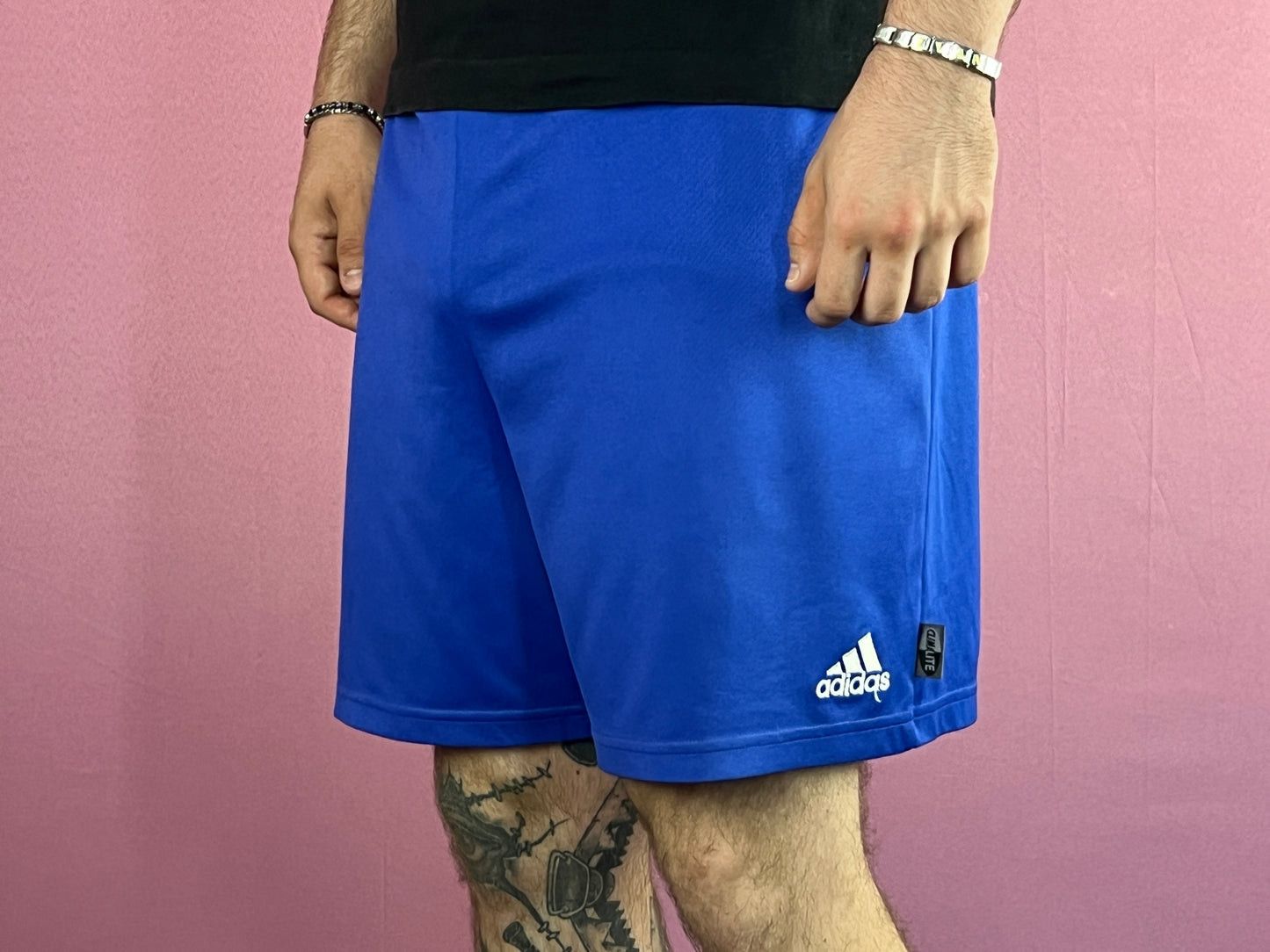 Adidas × Vintage Adidas Vintage Men's Sport Shorts - L Size US 34 / EU 50 - 2 Thumbnail
