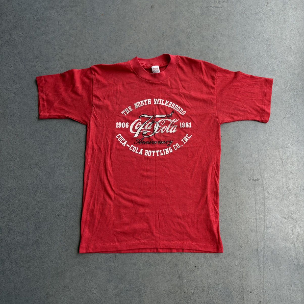 Coca Cola Vintage 70's CocaCola 75th Anniversary shirt Local Blend Red Size US M / EU 48-50 / 2 - 1 Thumbnail