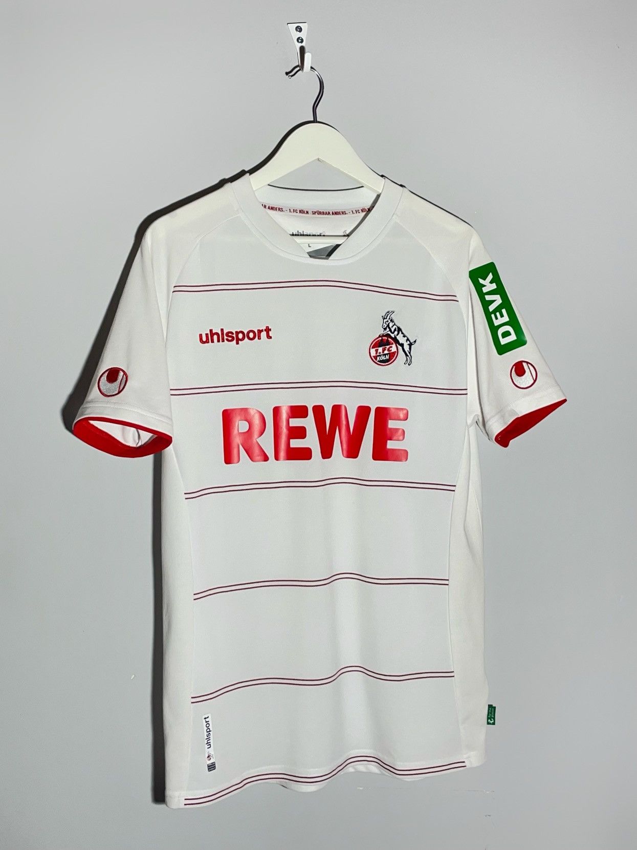 FC Koln Hummel 2021/22 Home Football Shirt