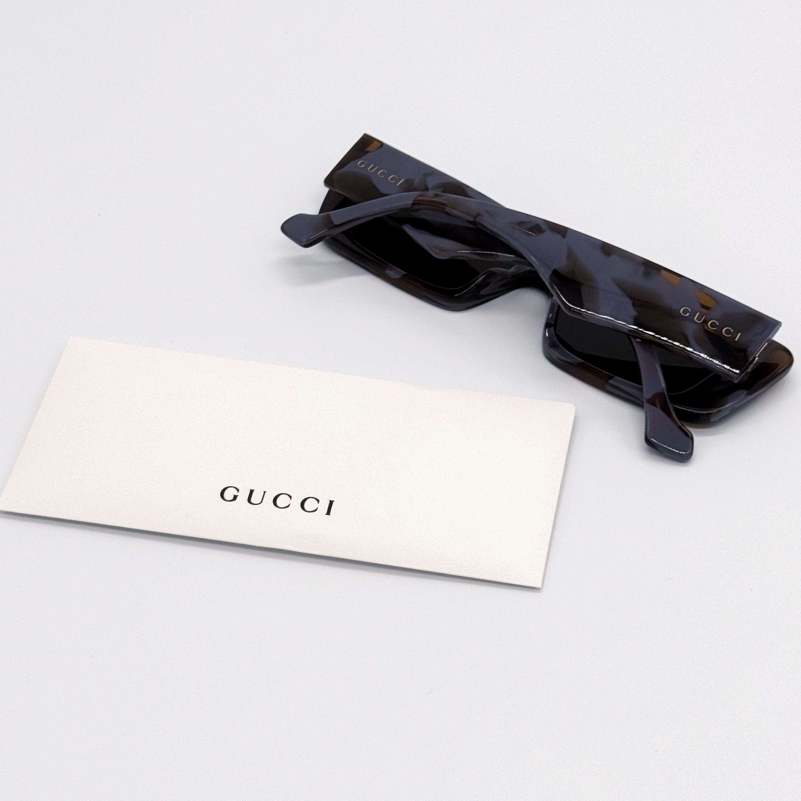 Gucci NEW GUCCI GG1331S 006 UNISEX GREY HAVANA BROWN SUNGLASSES Size ONE SIZE - 8 Thumbnail
