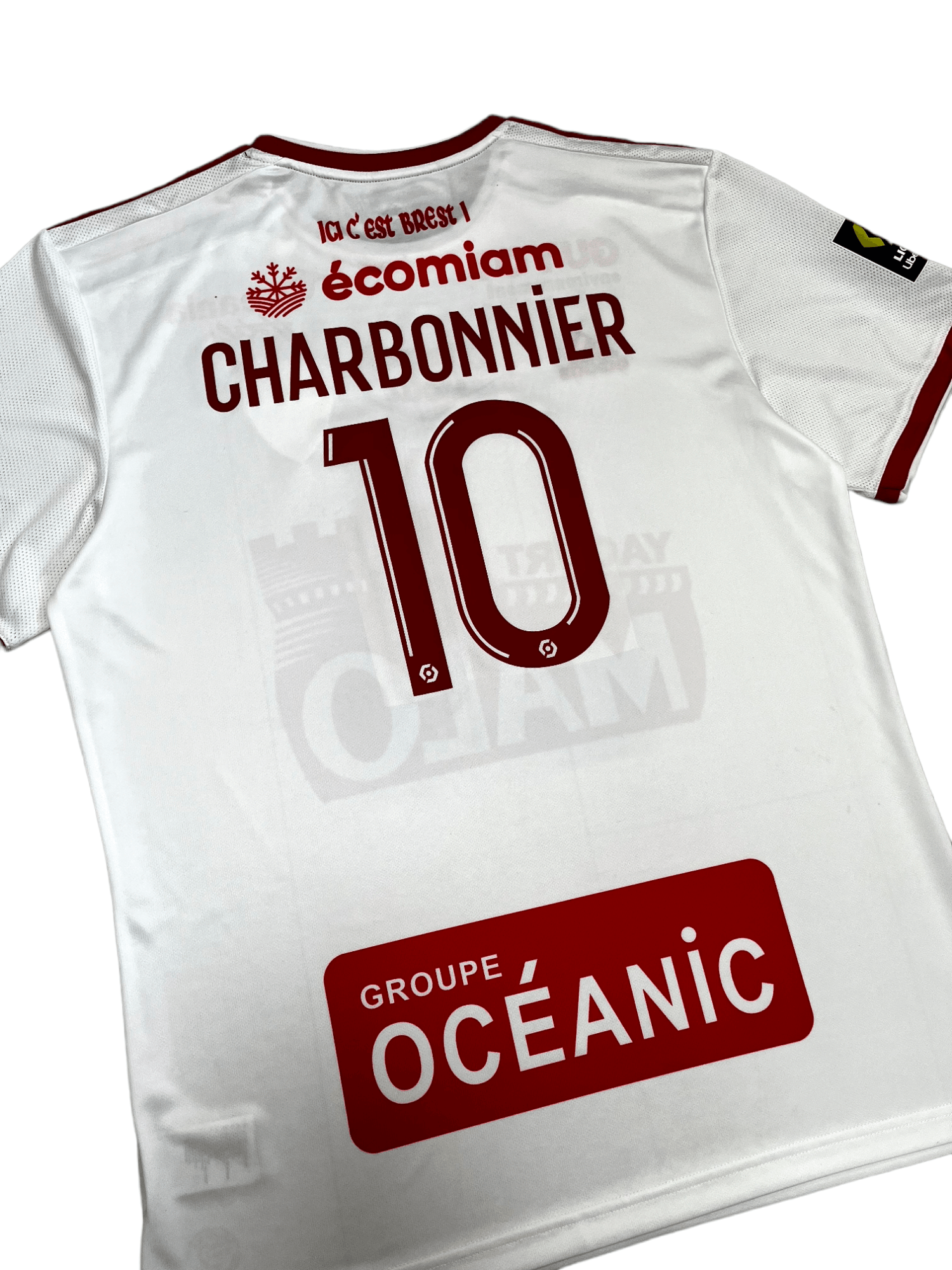 Adidas × Vintage ⚽️ STADE BRESTOIS 2021-22 CHARBONNIER SOCCER JERSEY FOOTBALL Size US XXL / EU 58 / 5 - 15 Thumbnail