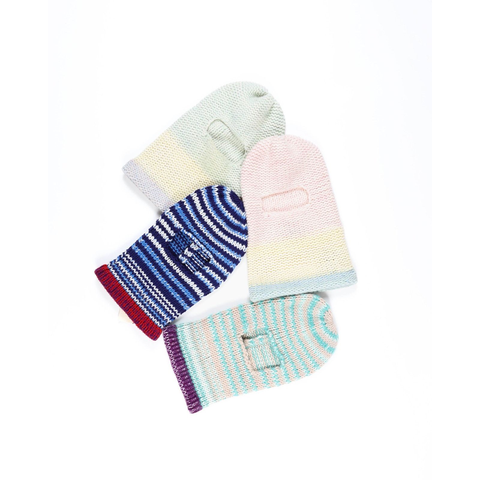 Calvin Klein 205W39NYC FW18 Multicolor Balaclava Knit Size ONE SIZE - 3 Thumbnail