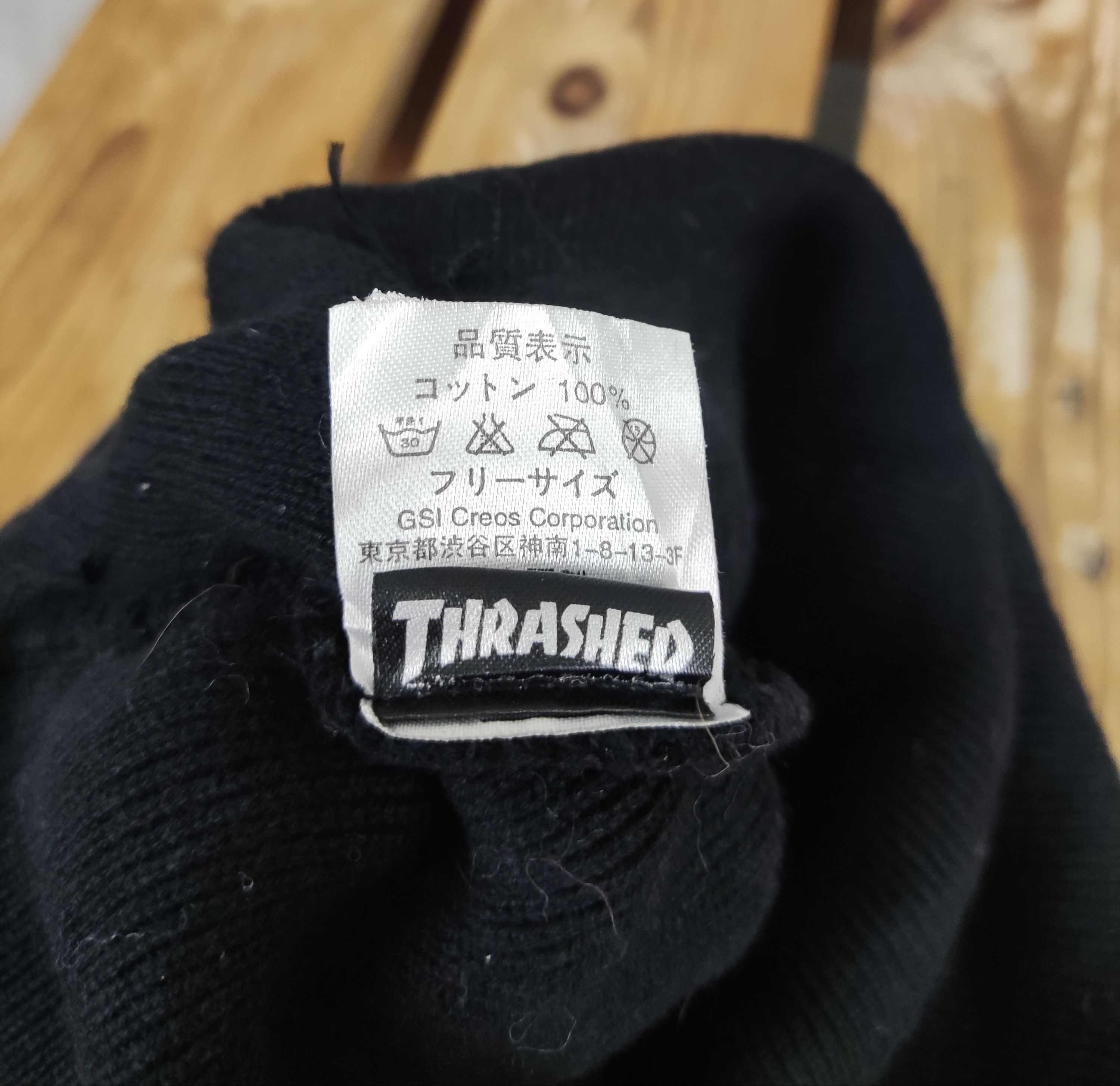 Thrasher Vintage Thrasher Skateboarding Beanie Hat Size ONE SIZE - 8 Thumbnail