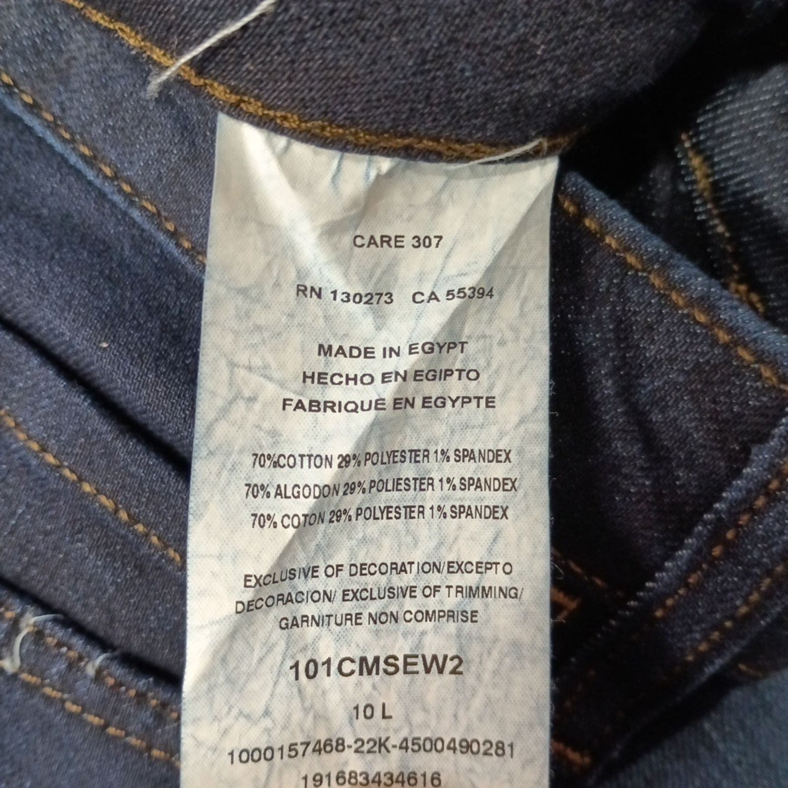 Lee Lee Straight Leg Jeans Women's 10 Long Size 30x31 Blue Size 32" / US 10 / IT 46 - 6 Thumbnail