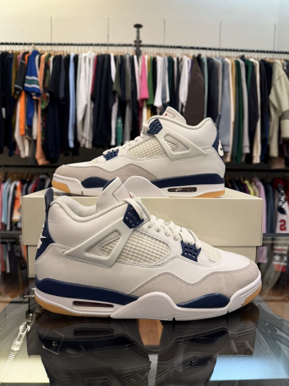 Jordan Brand Jordan 4 Retro SB - Navy Size US 11.5 / EU 44-45 - 1 Thumbnail