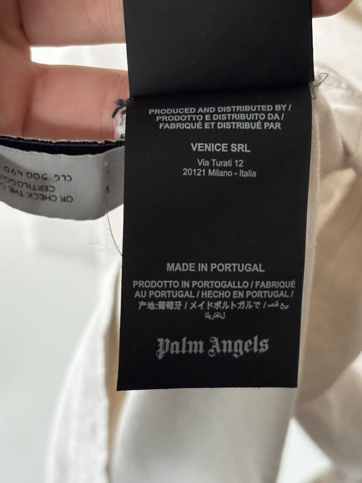 Palm Angels Palm Angels Miami Logo T-Shirt Size US L / EU 52-54 / 3 - 7 Thumbnail