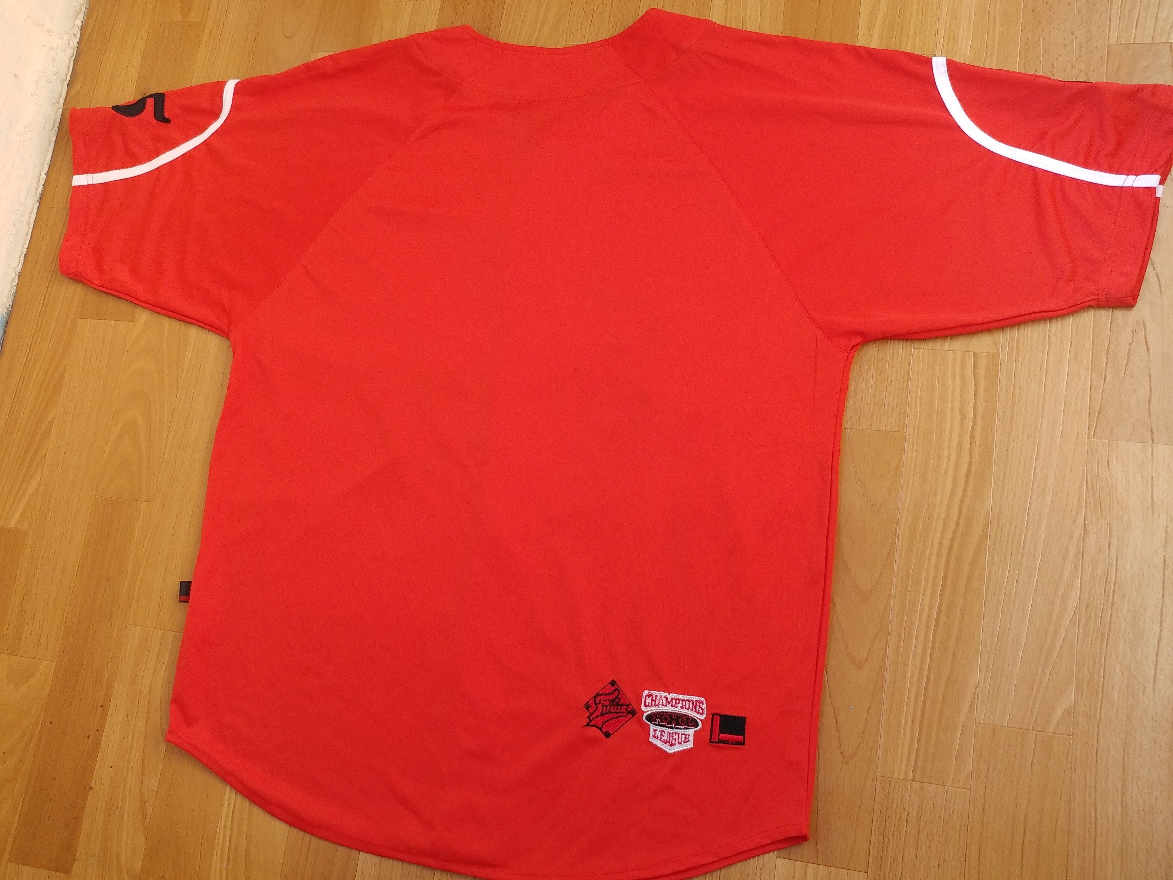 Fubu FUBU jersey, red, vintage hip hop t-shirt, 90s hip hop L Size US L / EU 52-54 / 3 - 8 Thumbnail
