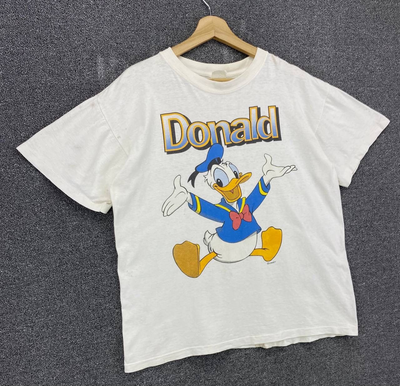 Disney Vintage Donald Duck Big Printed Tees T Shirts Size US L / EU 52-54 / 3 - 2 Thumbnail